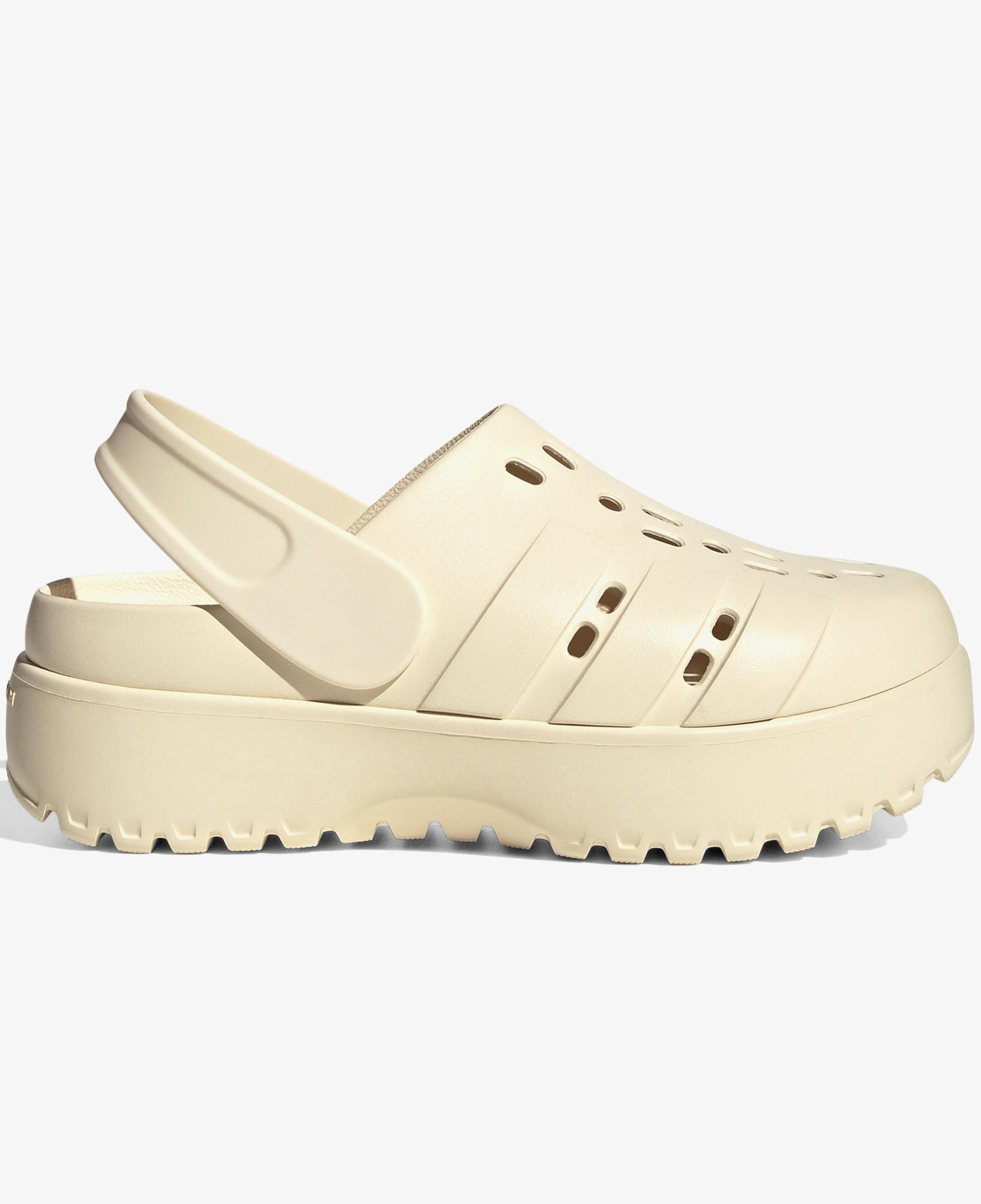 adidas Adilette Clog Platform Unisex Beyaz Sandalet
