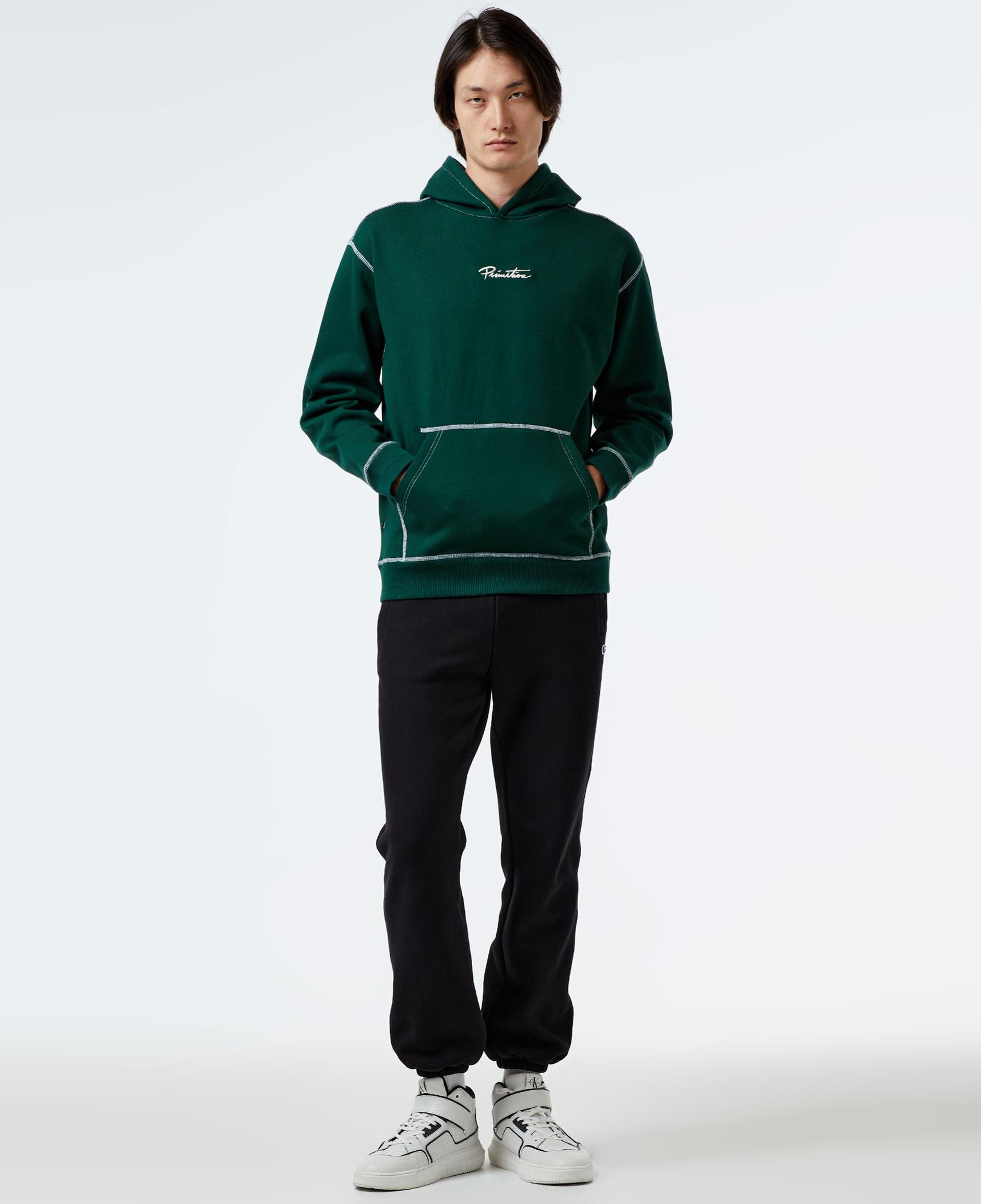 Primitive Contra Erkek Yeşil Hoodie