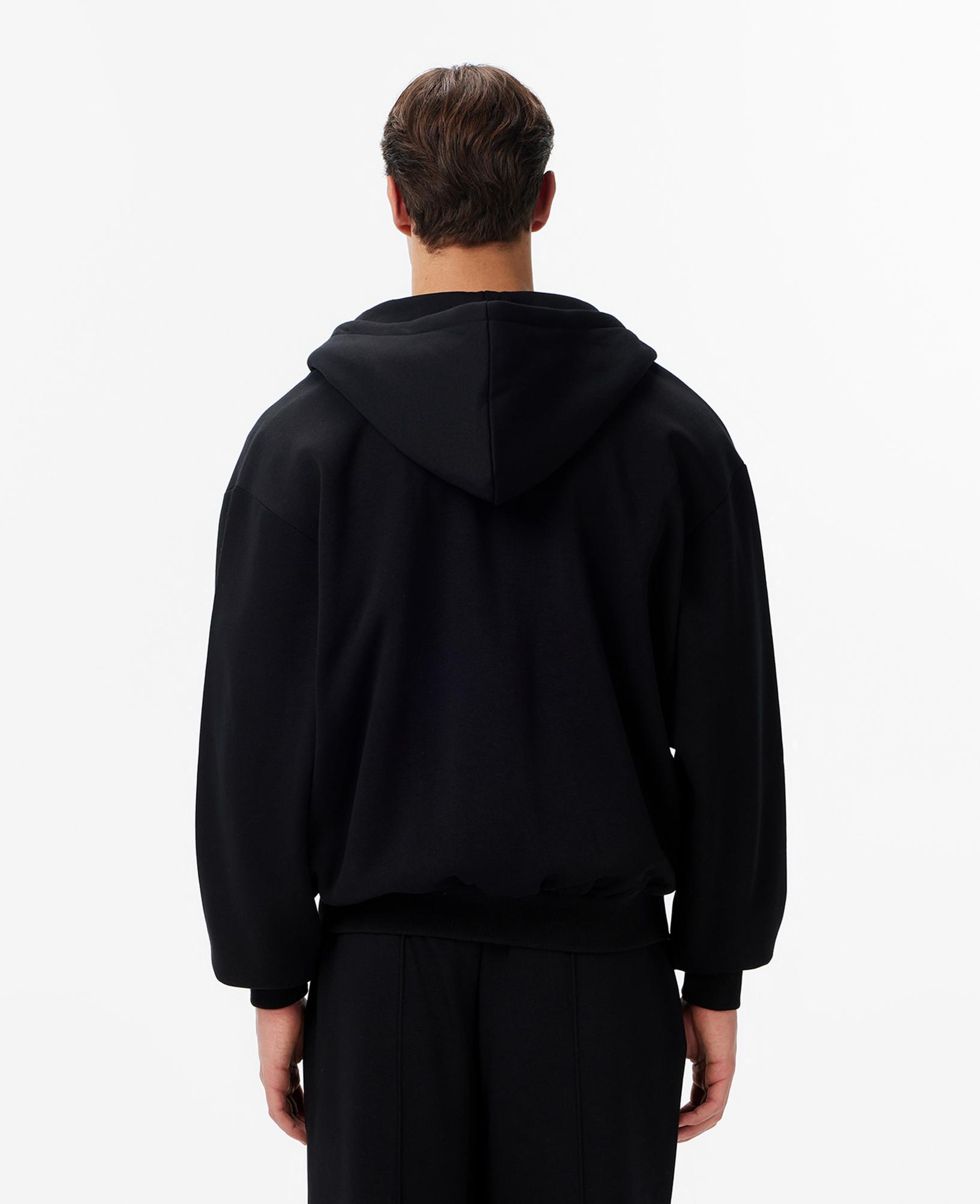 Karl Kani Small Chest Signature Essential Oversized Zip Erkek Siyah Sweatshirt