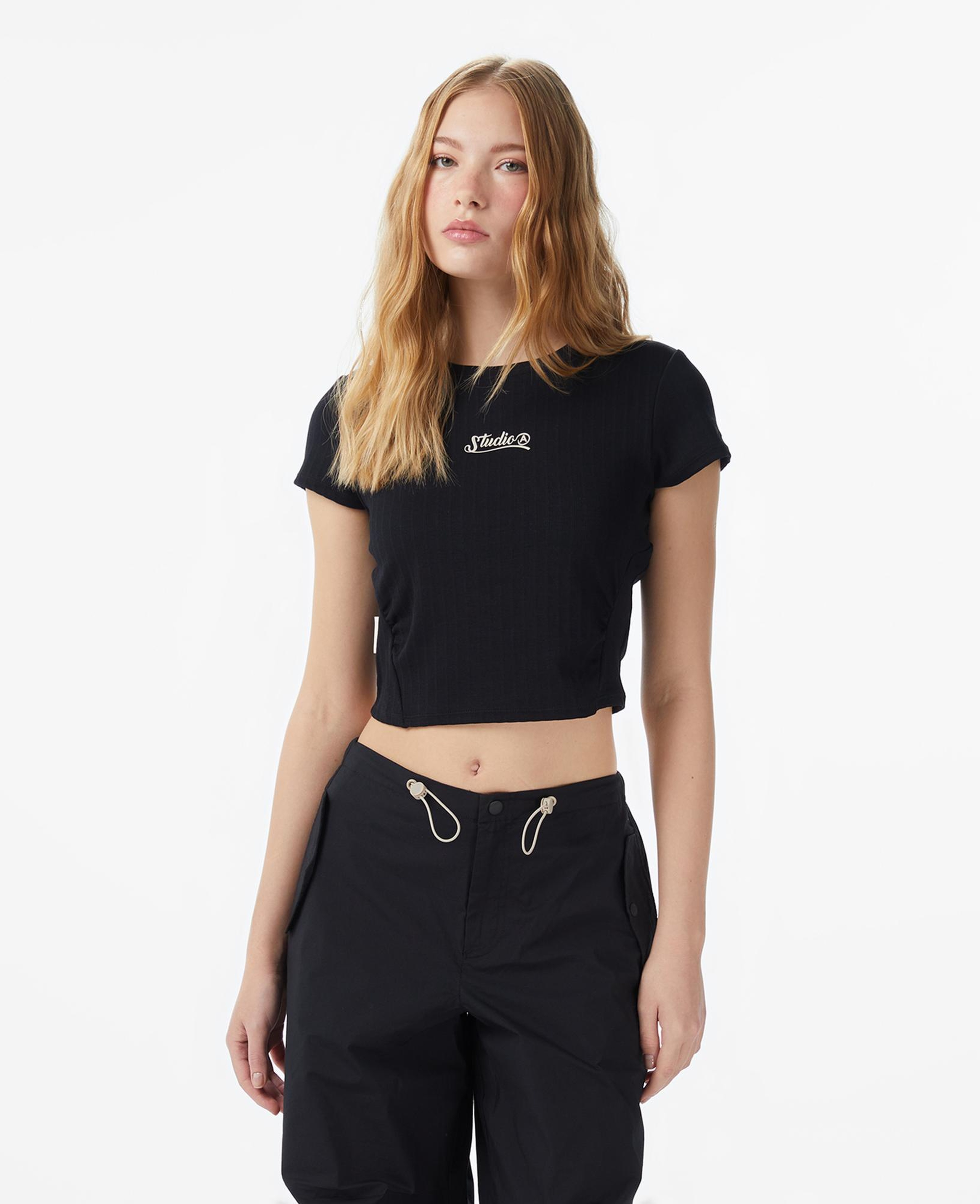 Anta Candy Bomb Kadın Siyah T-Shirt