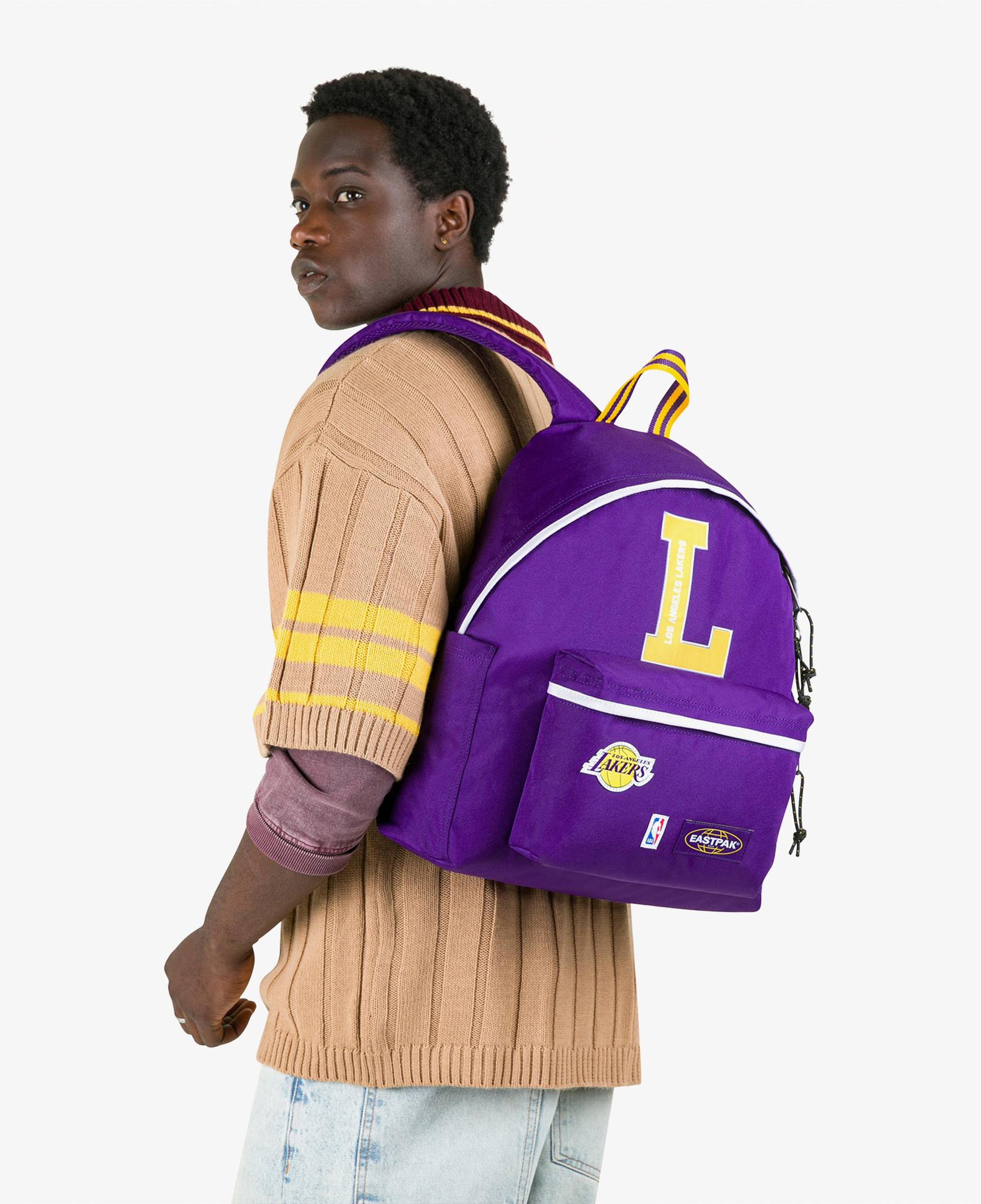Eastpak Day Pak'R Los Angeles Lakers Unisex Mor Sırt Çantası