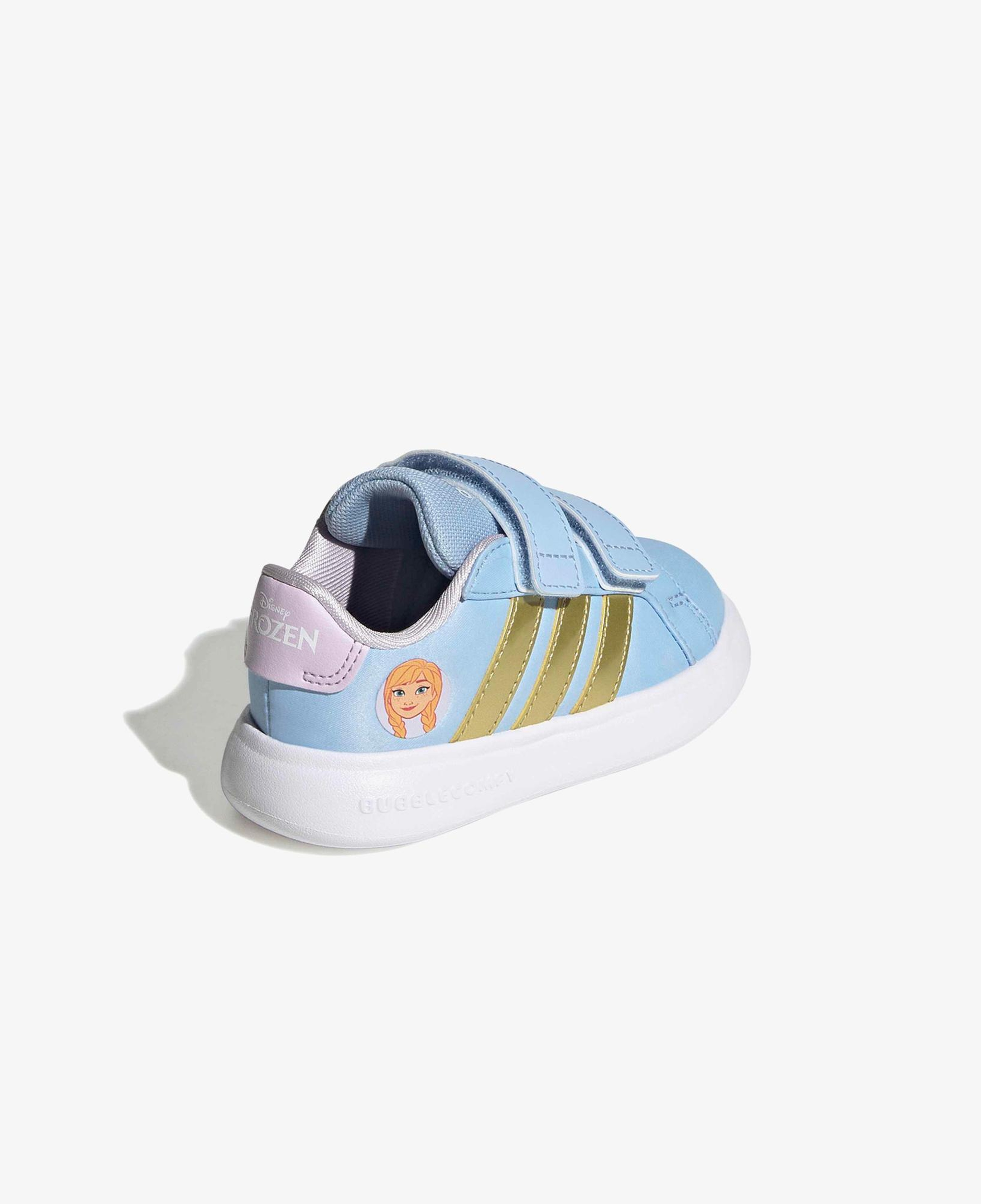 adidas x Disney Grand Court Anna Bebek Mavi Spor Ayakkabı