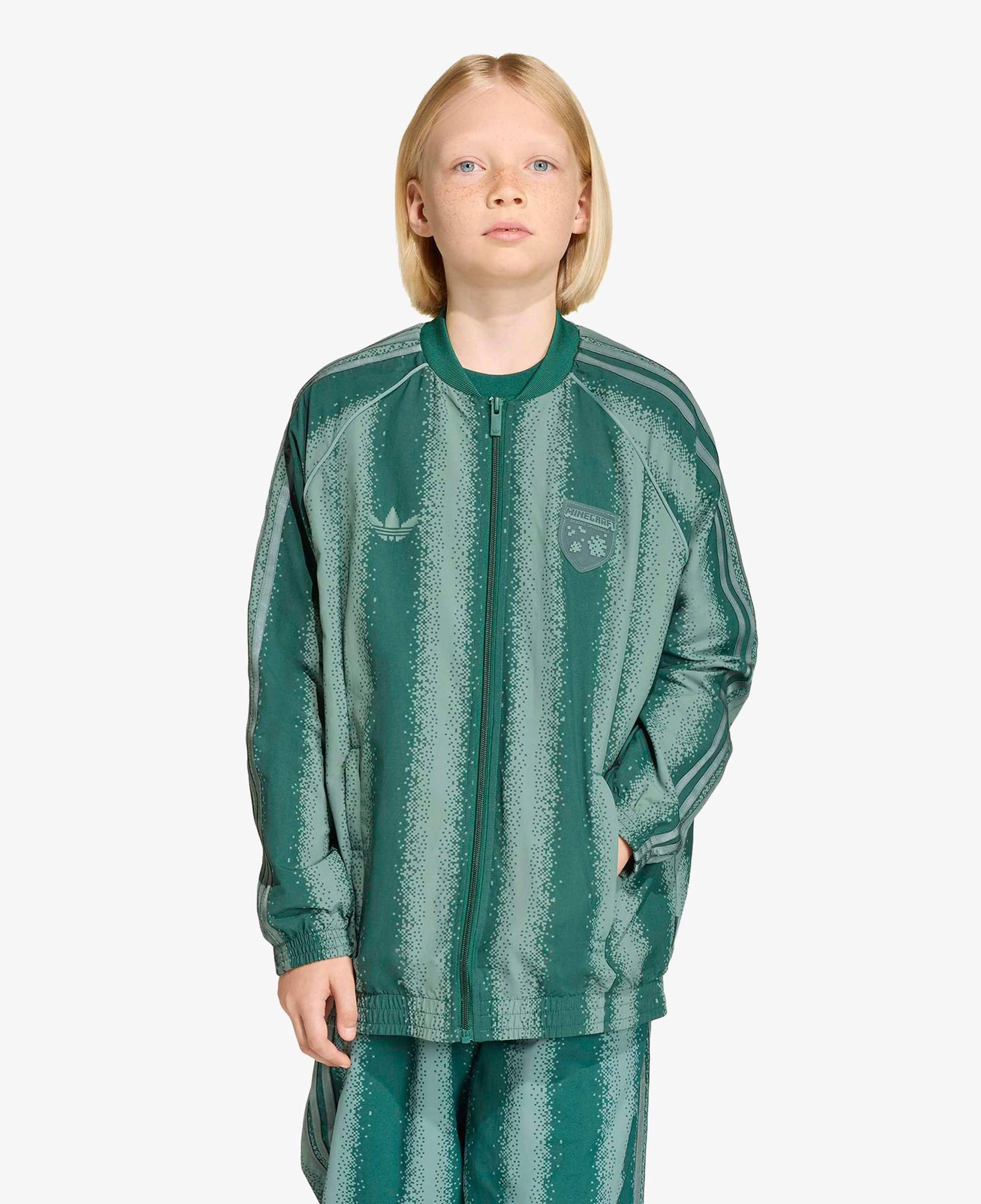 adidas Minecraft Sst Lo Tt Çocuk Yeşil Ceket