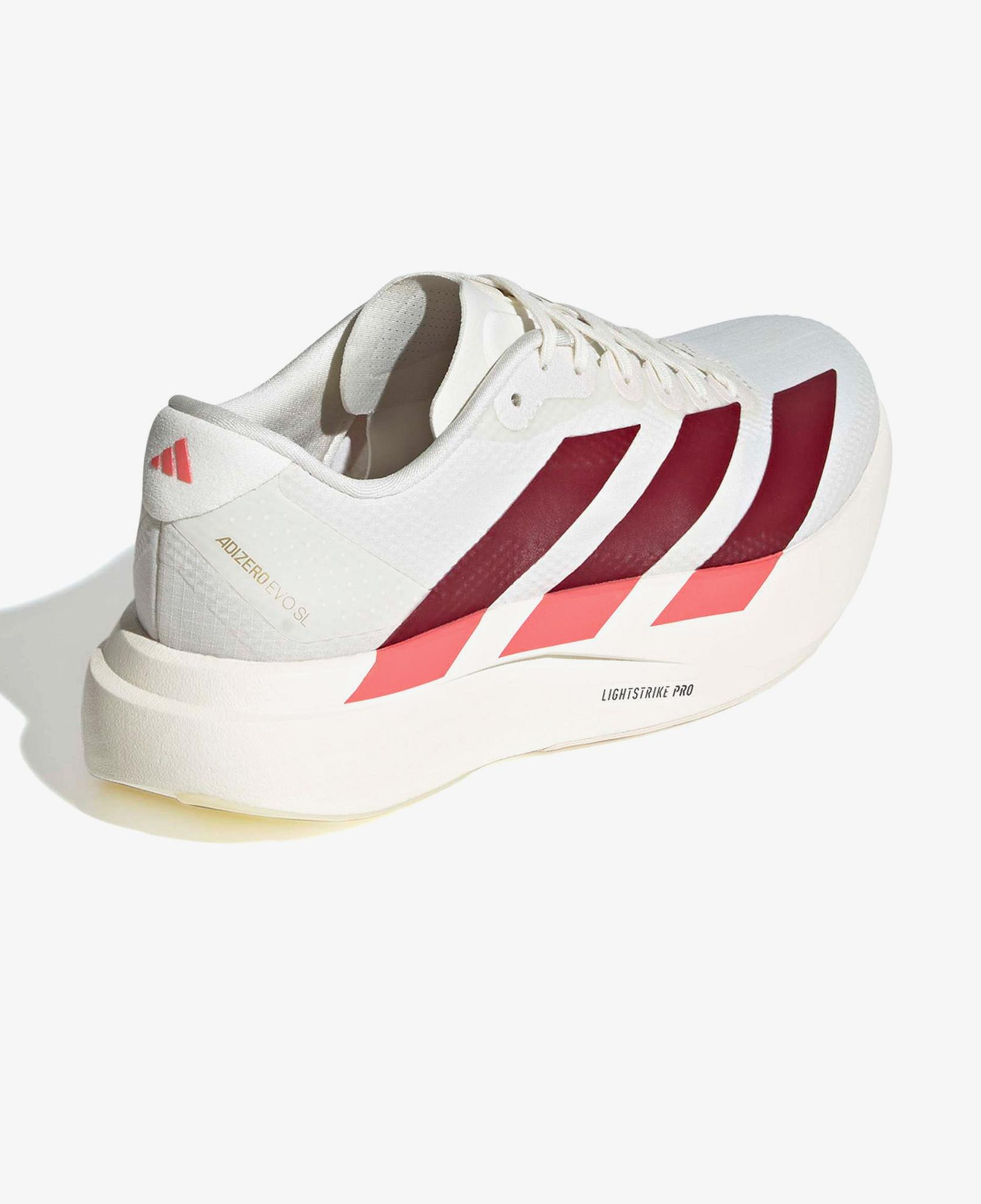 adidas Adizero Evo SL Woven Kadın Beyaz Spor Ayakkabı