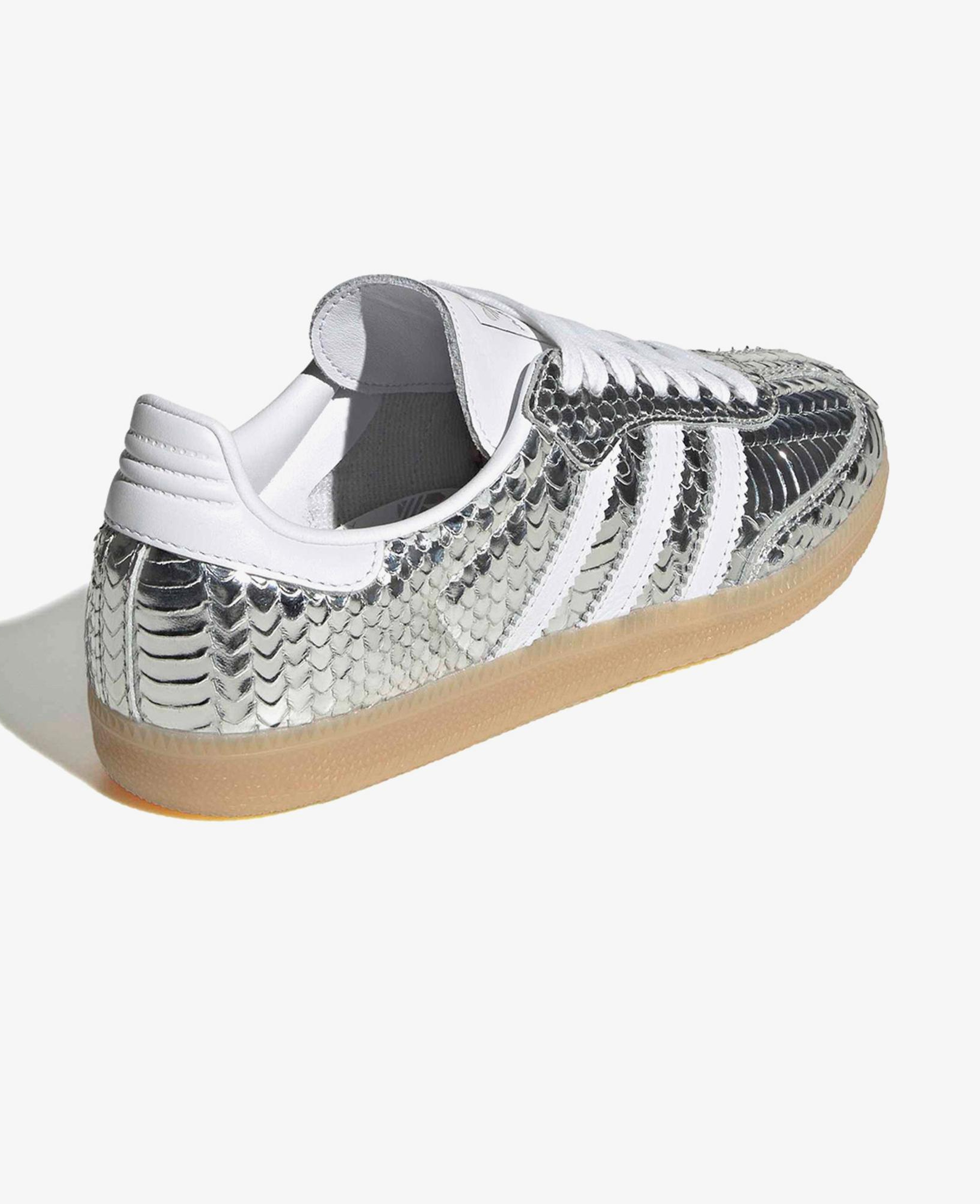 adidas Samba Og Kadın Gümüş Spor Ayakkabı