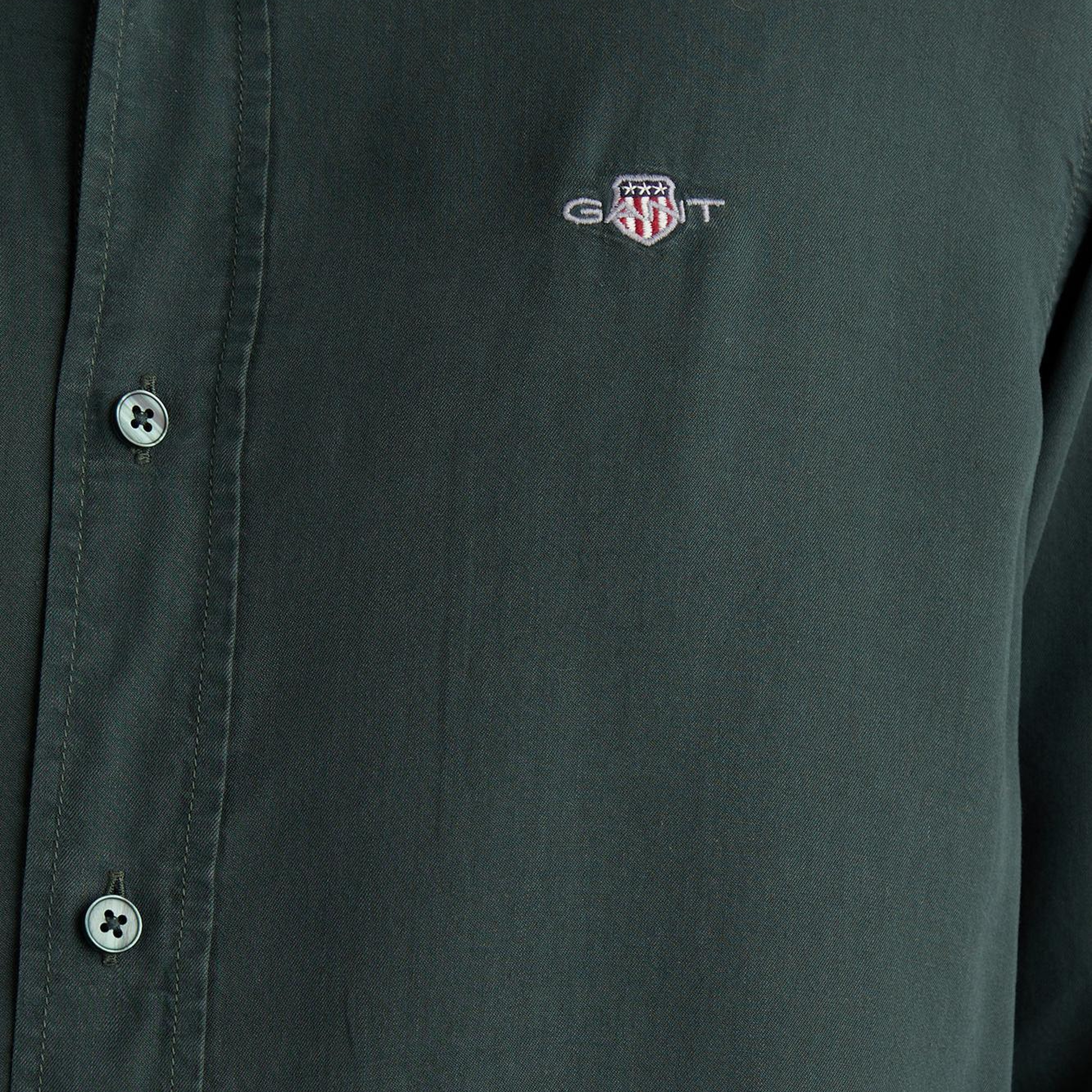 GANT Erkek Yeşil Gömlek