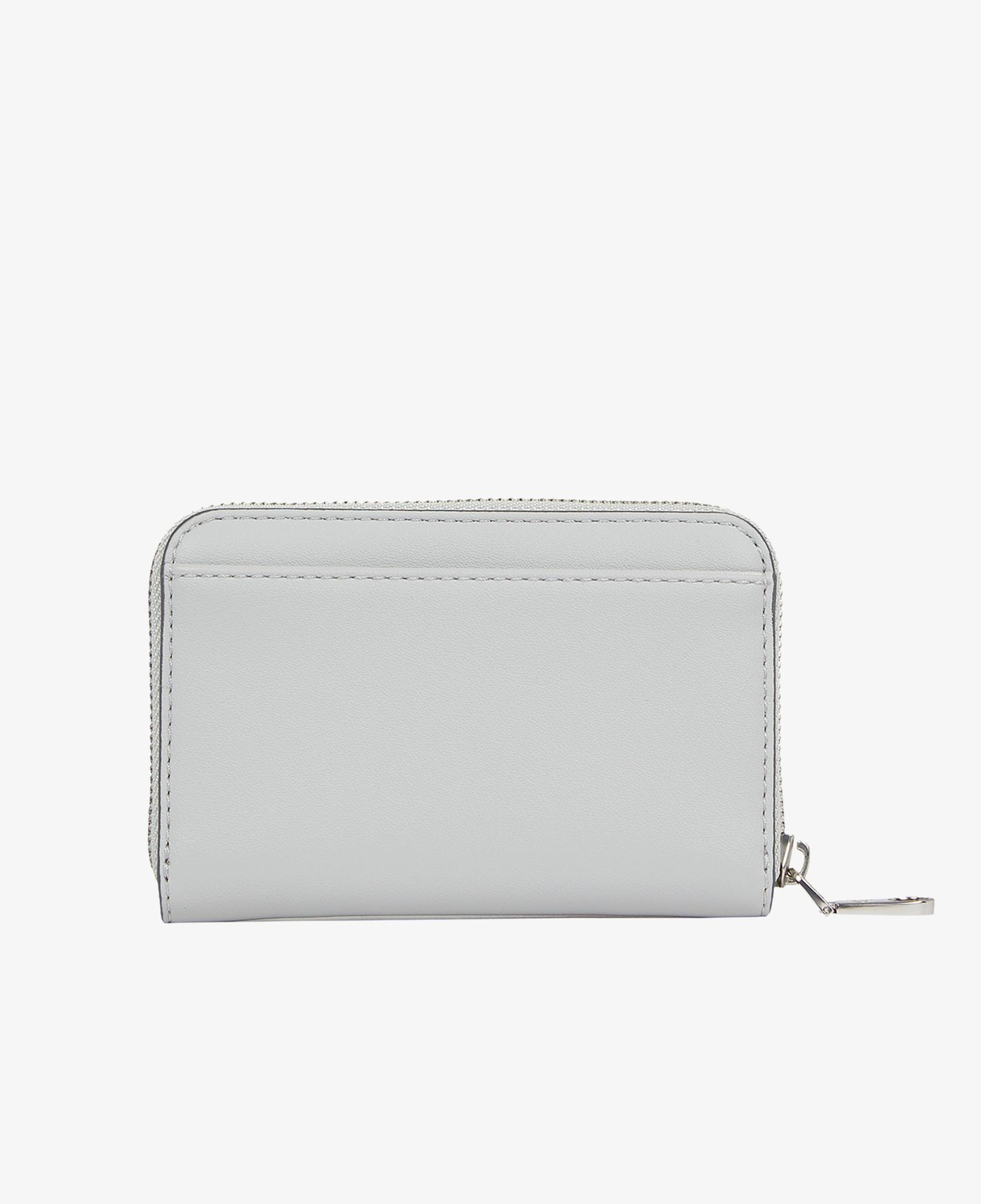 Calvin Klein Sculpted Med Zip Around Mono Kadın Gri Cüzdan