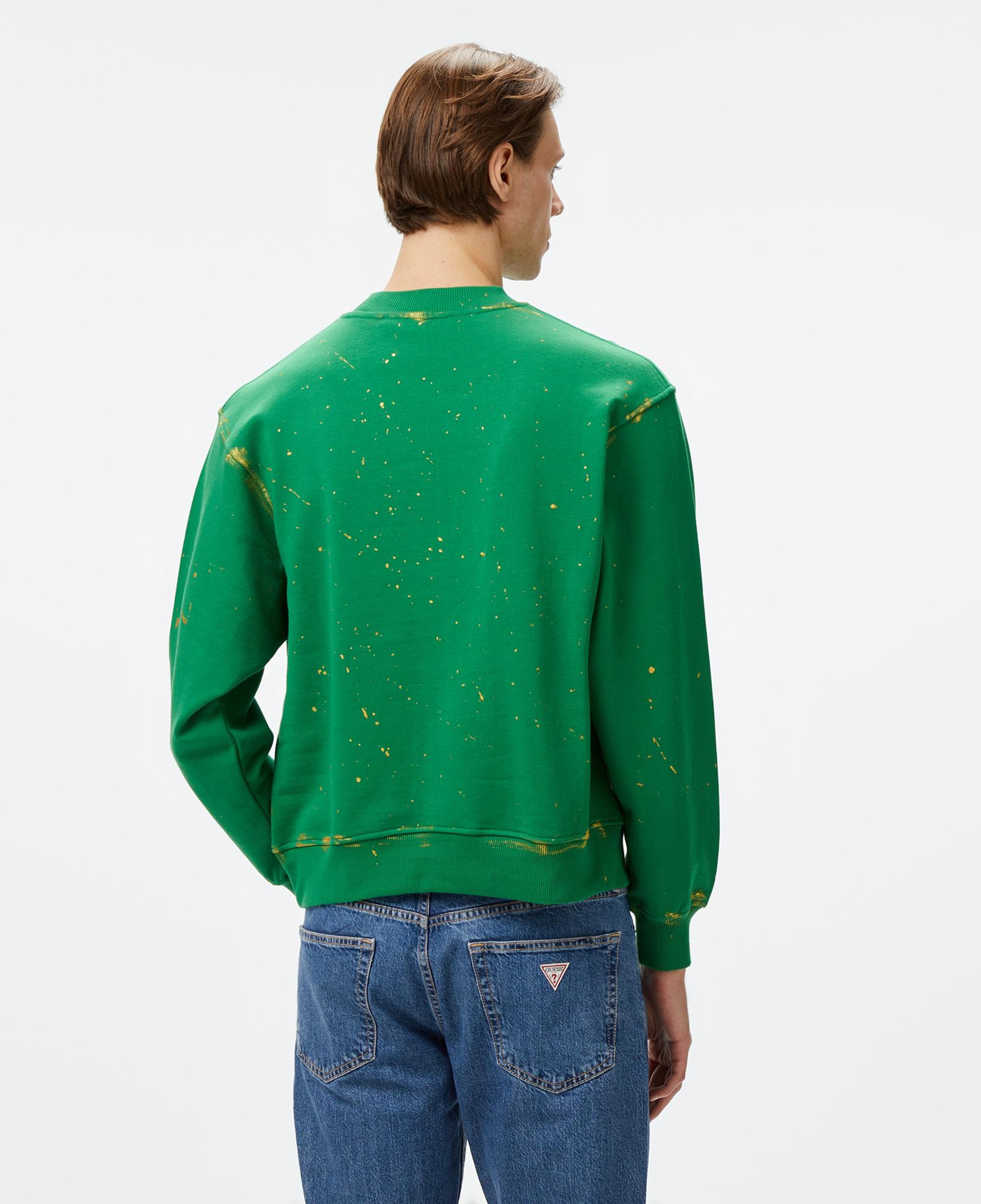 Story Of Angels Soa Gold Angel Hand-Dye Erkek Yeşil Sweatshirt