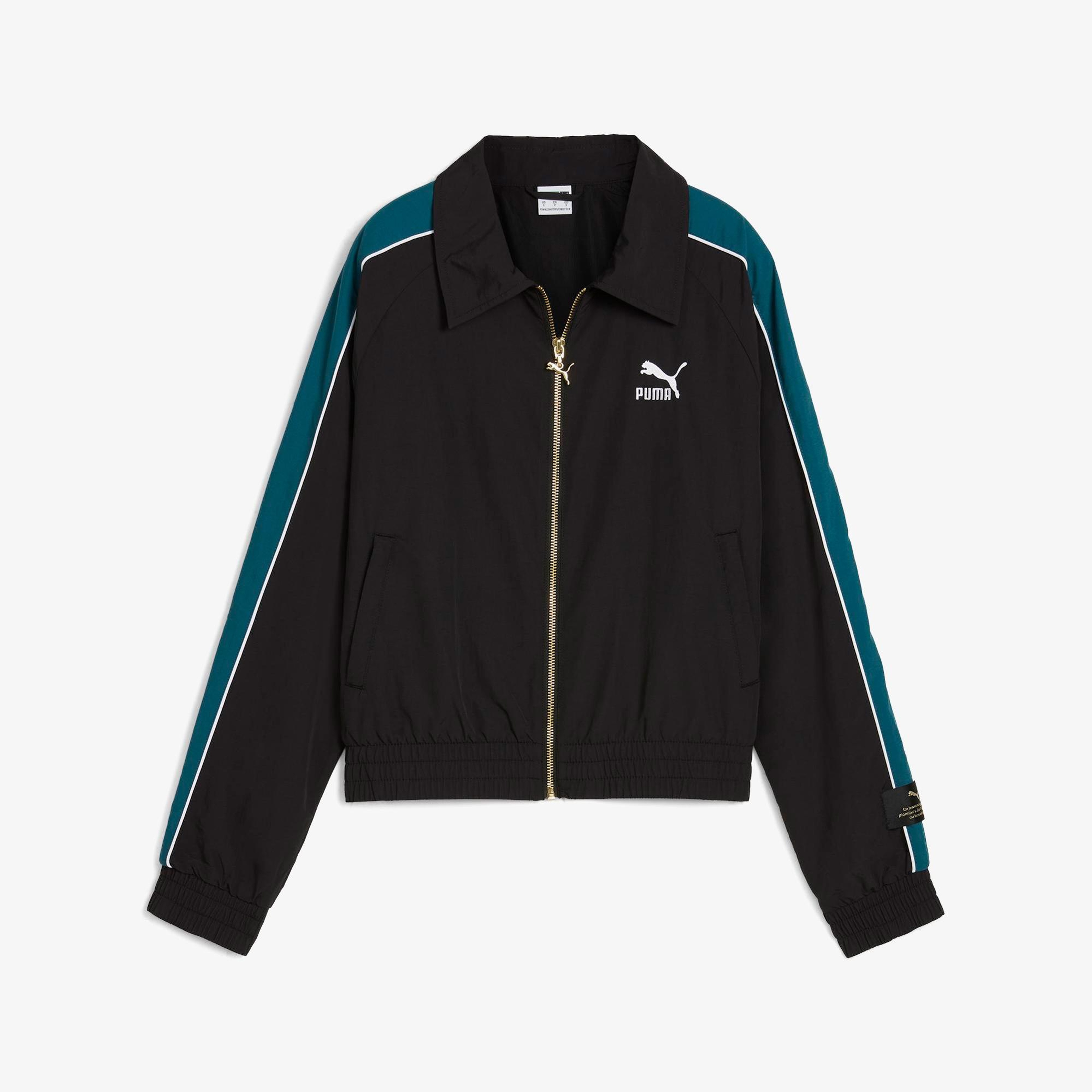 Puma T7 Track Kadın Siyah Eşofman Üstü