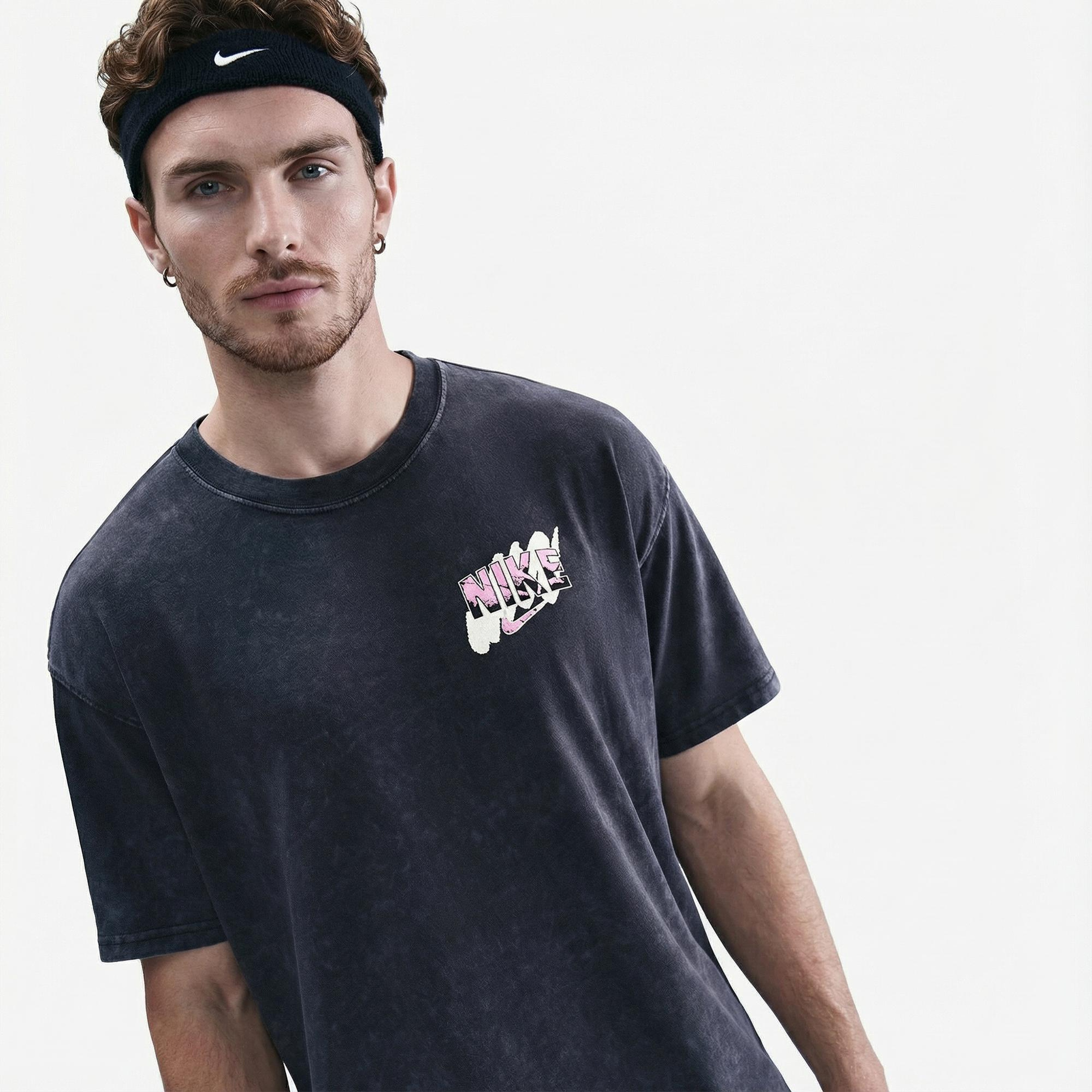 Nike Max90 DNA Erkek Siyah T-Shirt