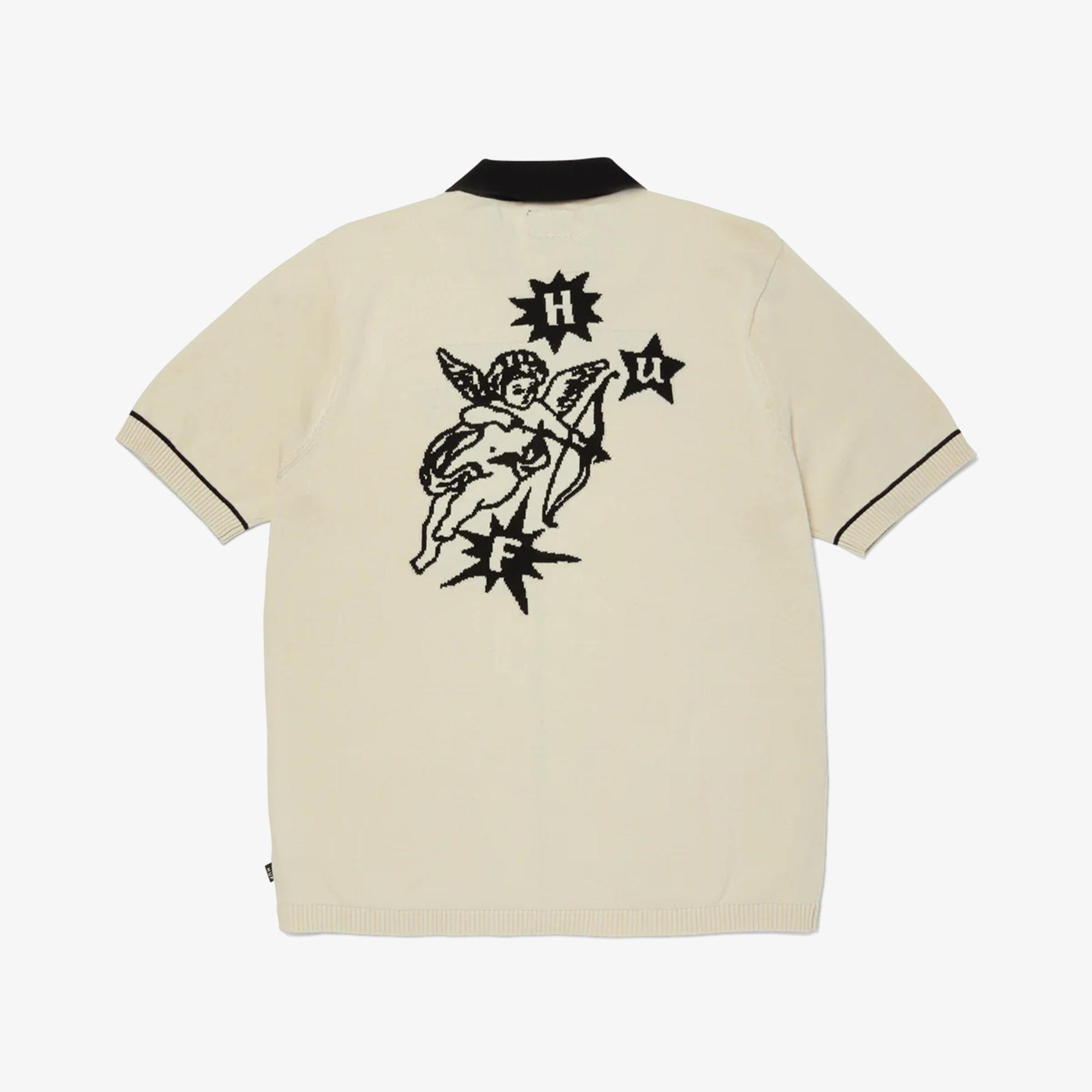 Huf Icaris Knit Top Erkek Bej Gömlek