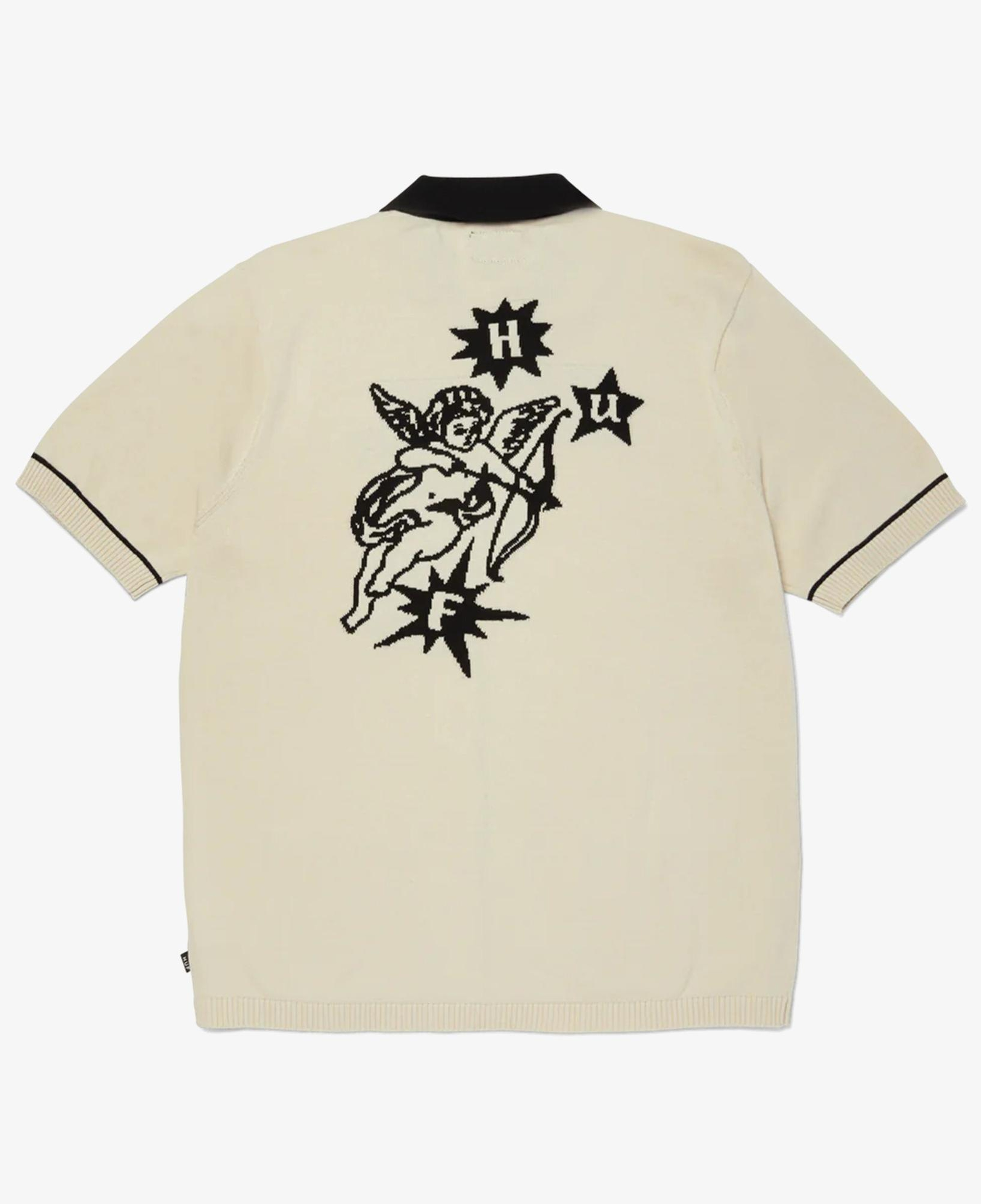 Huf Icaris Knit Top Erkek Bej Gömlek