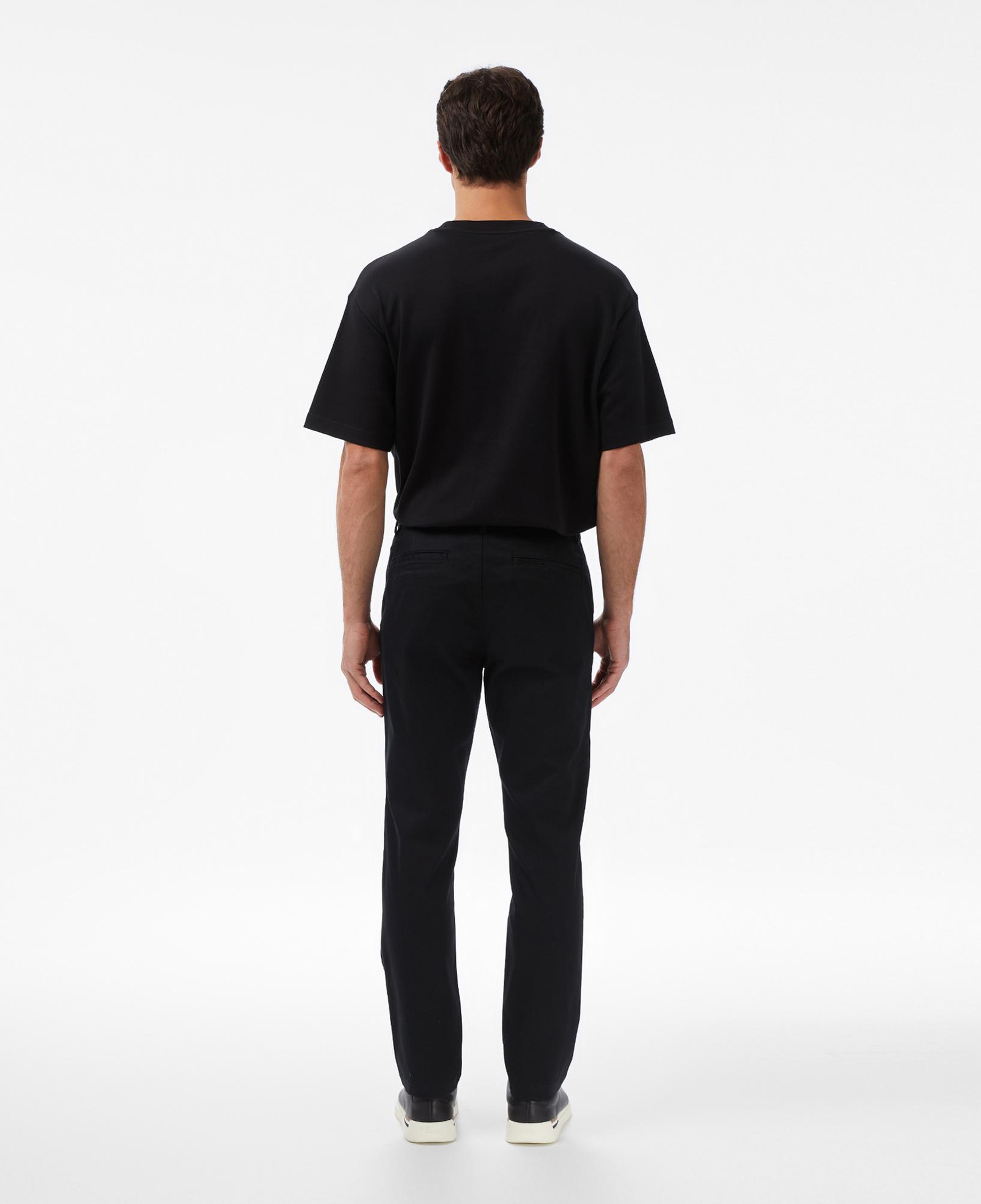 Calvin Klein Slim Cotton Stretch Chino Erkek Siyah Pantolon