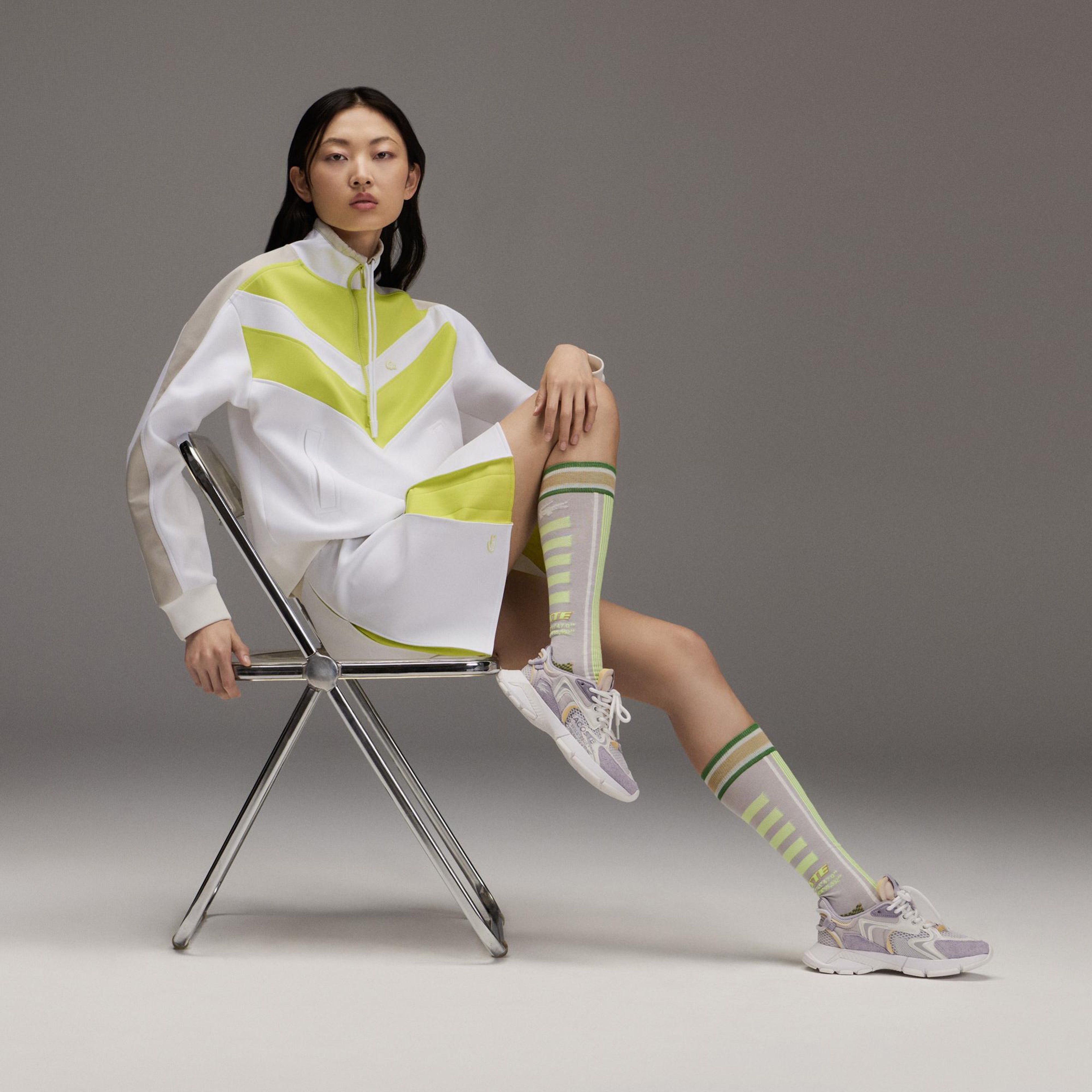 Lacoste L003 Neo Kadın Mor Sneaker