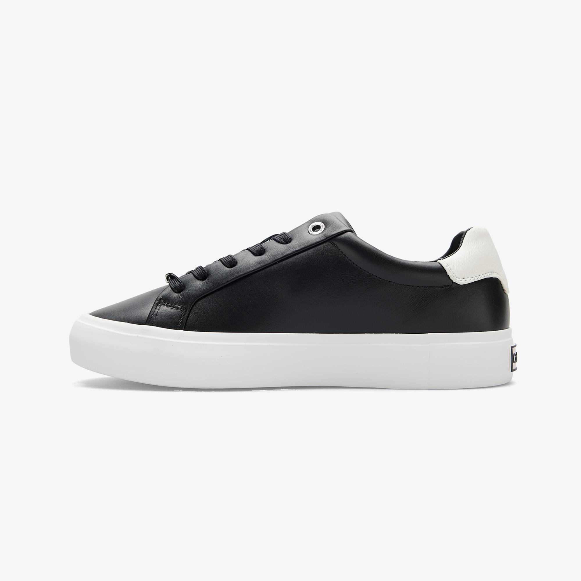 Calvin Klein Vulc Lace Up Kadın Siyah Sneaker