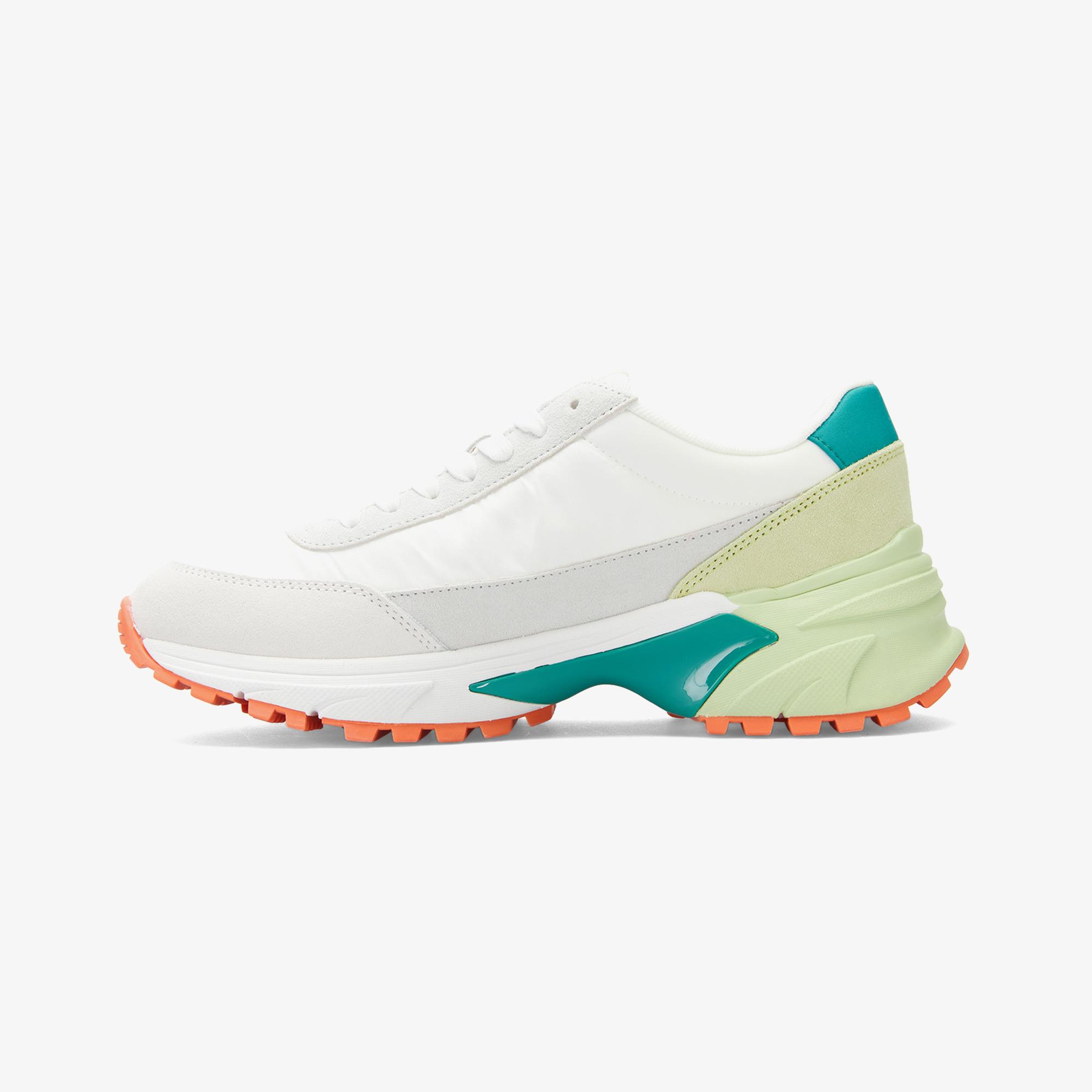 Calvin Klein Hike Runner Nylon Mix Kadın Beyaz Sneaker