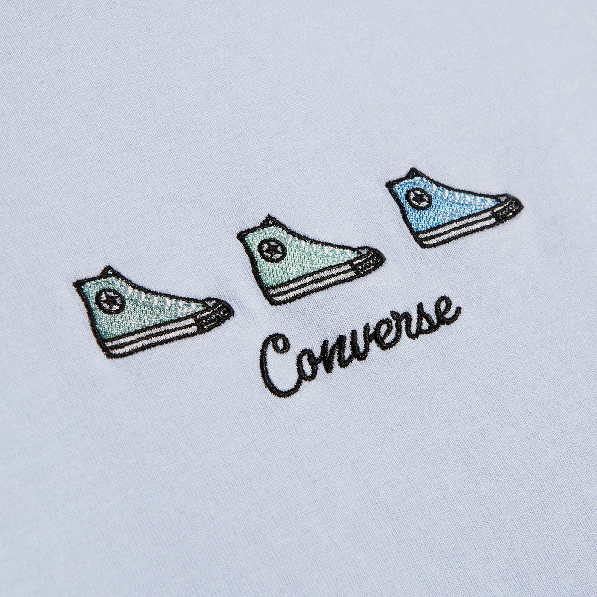 Converse Kadın Mavi T-Shirt