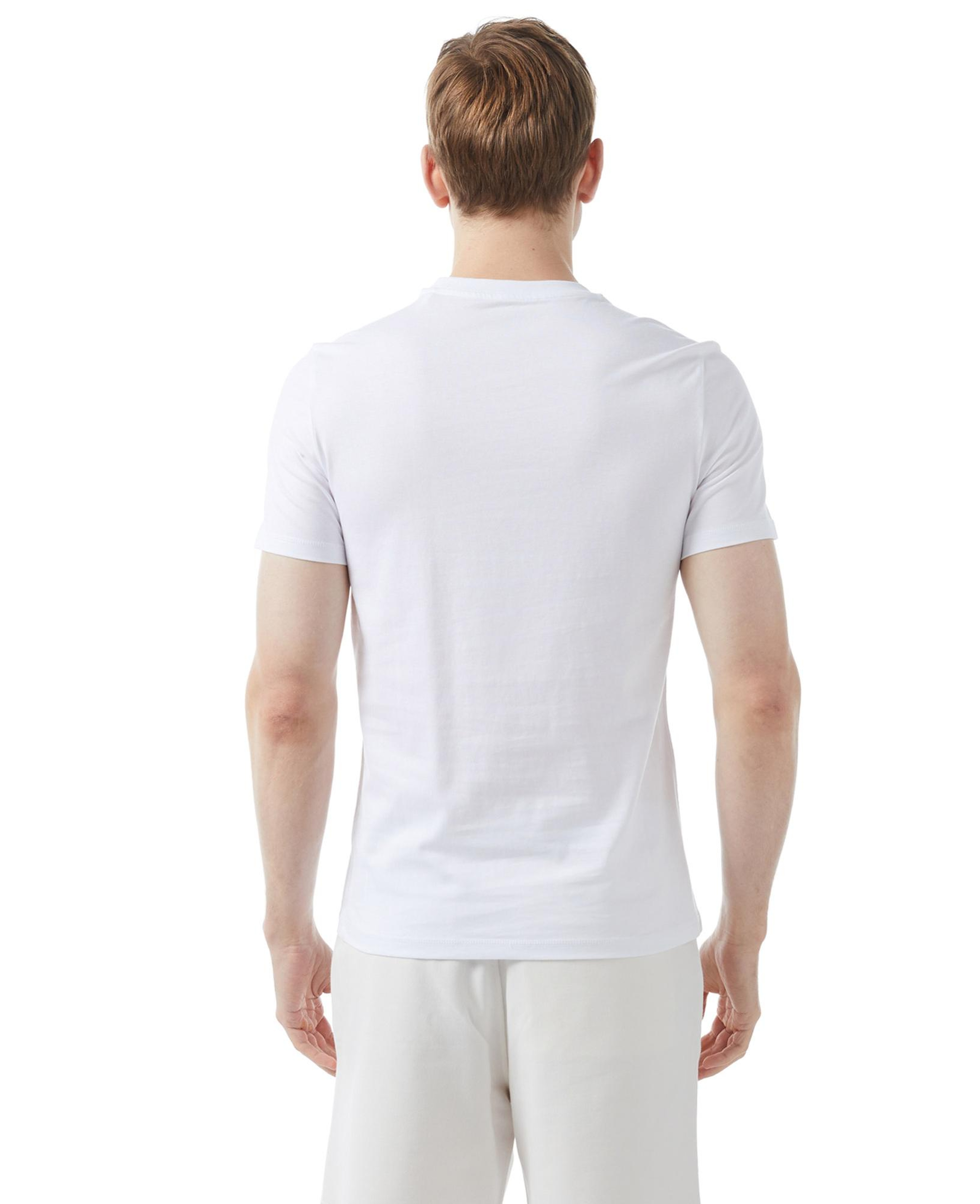 Guess Mid Organic Stream Erkek Beyaz T-Shirt