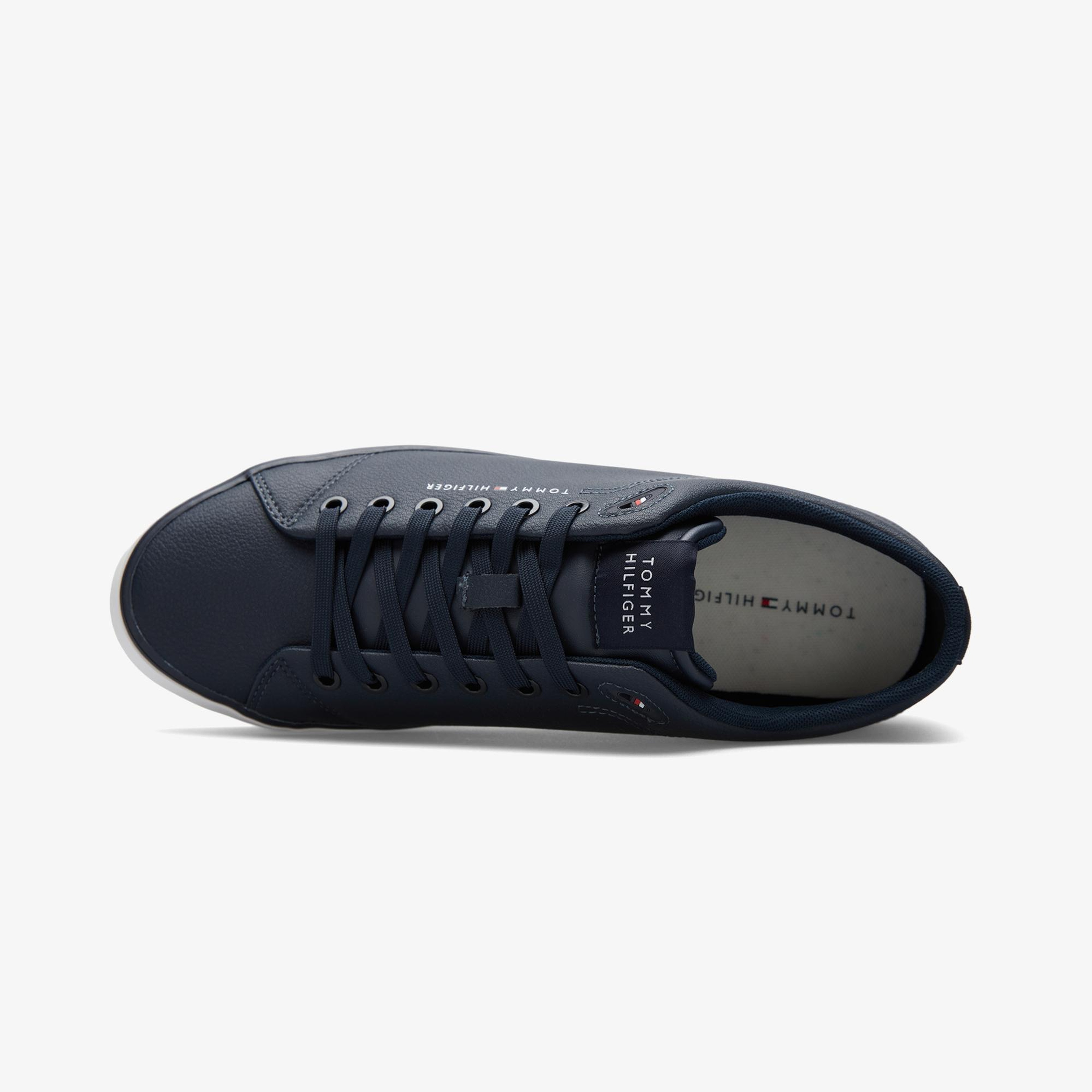 Tommy Hilfiger Hi Vulc Erkek Lacivert Sneaker