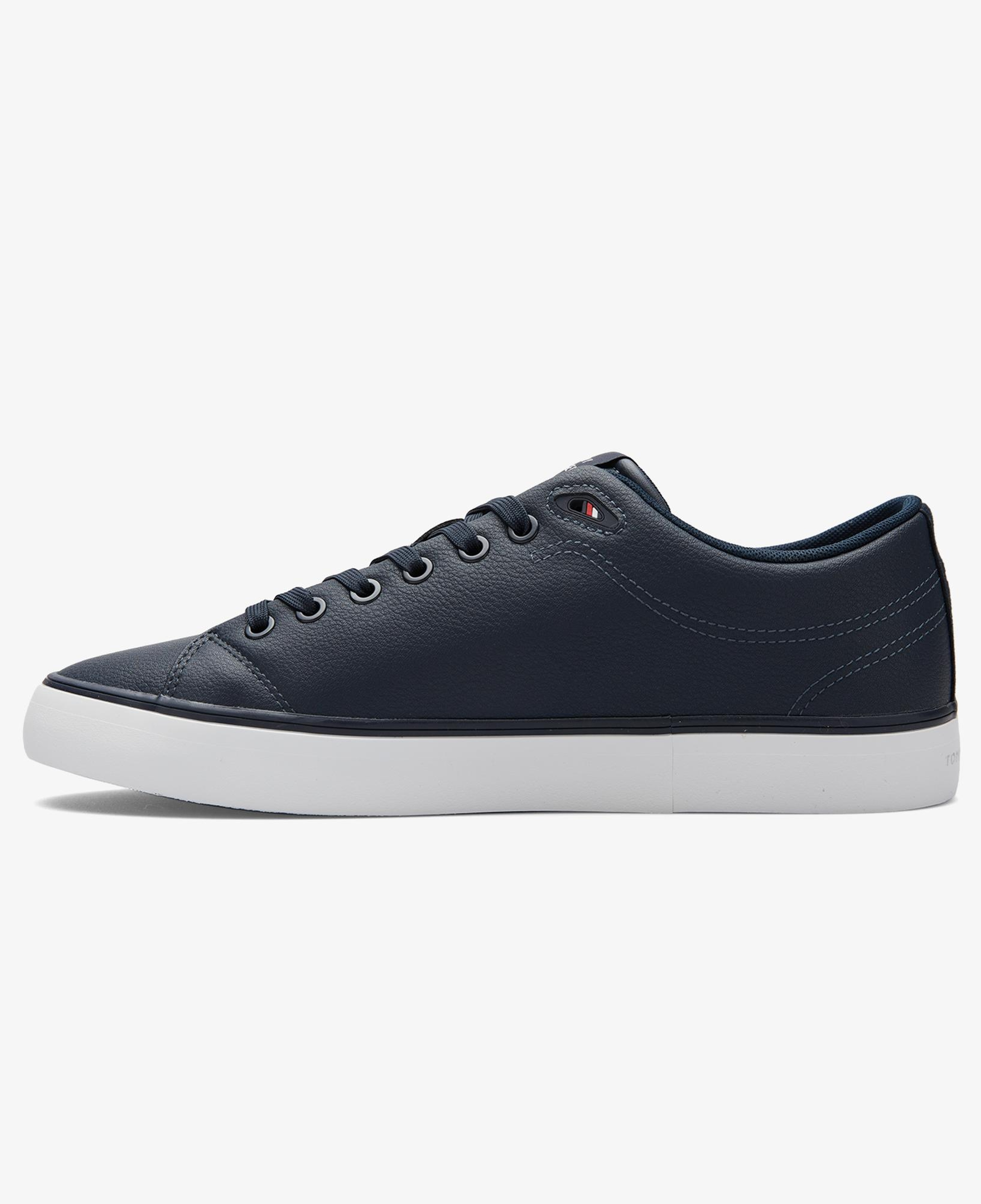 Tommy Hilfiger Hi Vulc Erkek Lacivert Sneaker