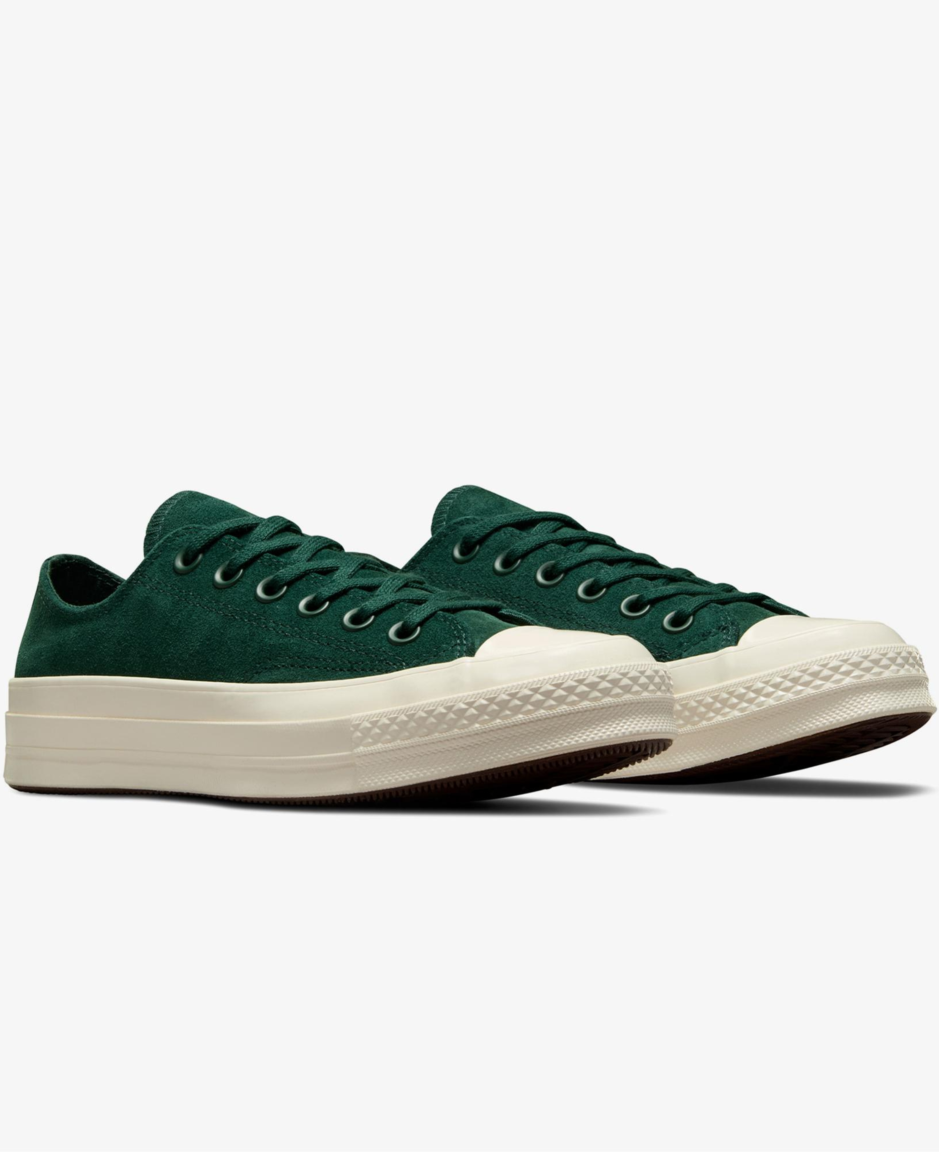 Converse Chuck 70 Unisex Yeşil Deri Sneaker