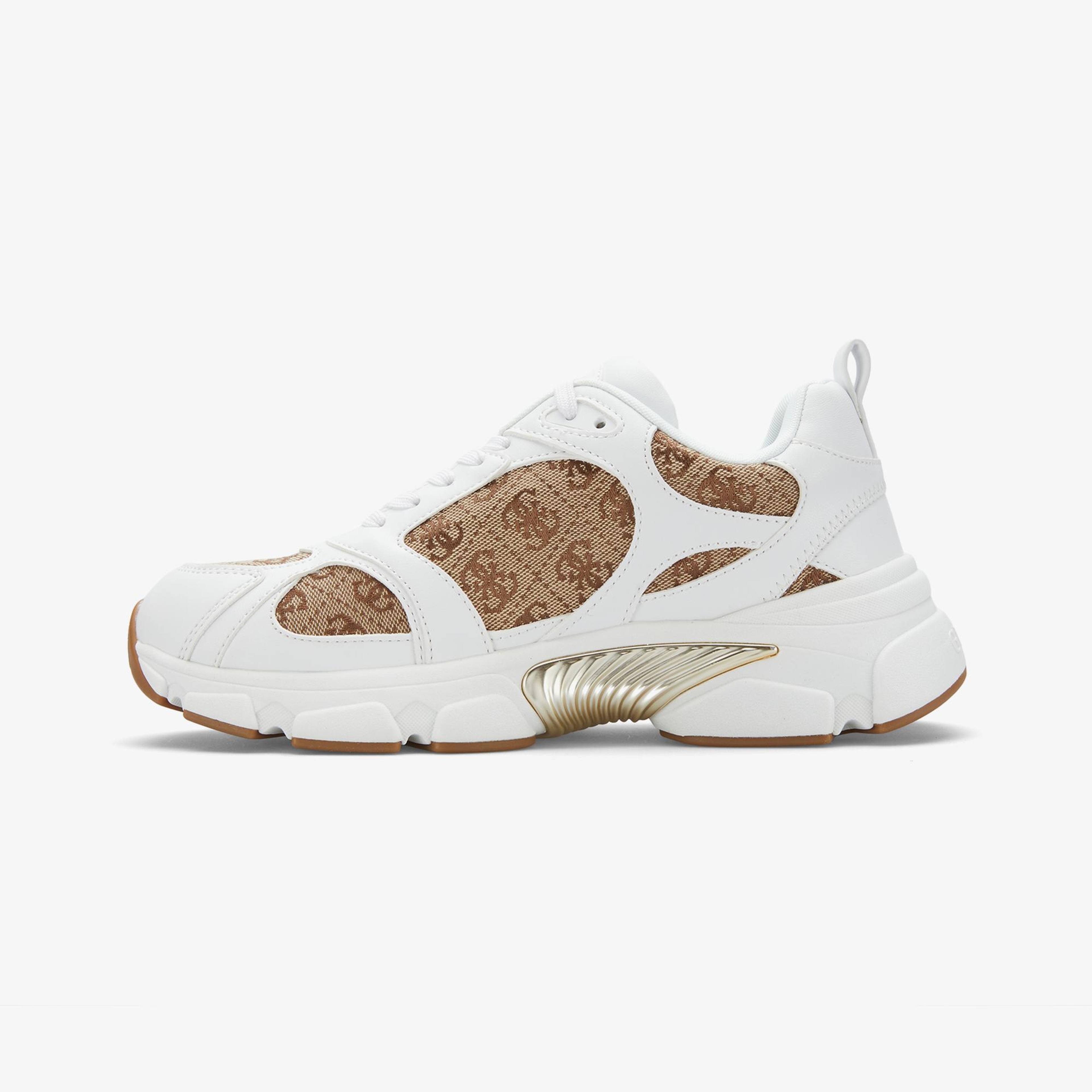 Guess Ibitha Kadın Beyaz Sneaker