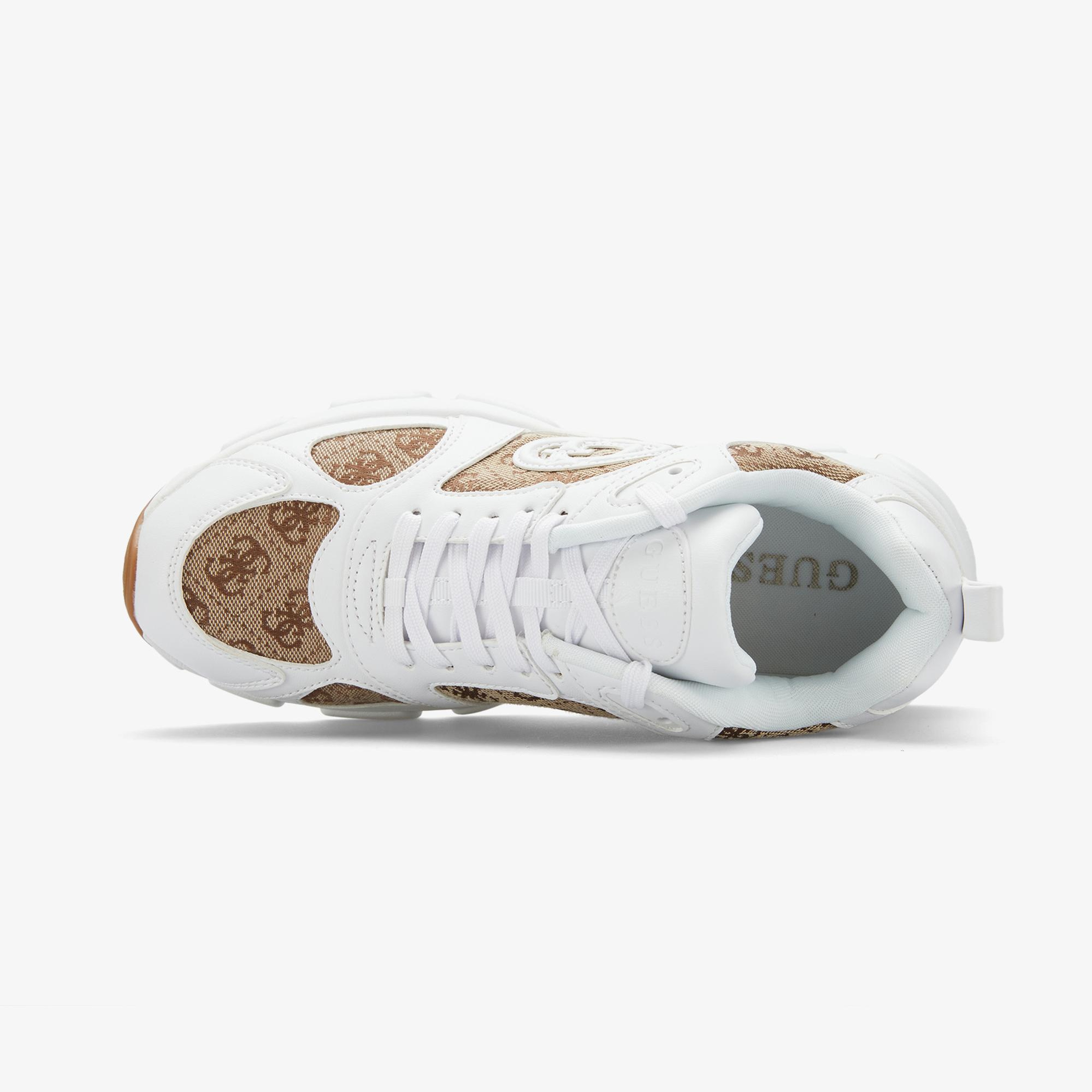 Guess Ibitha Kadın Beyaz Sneaker