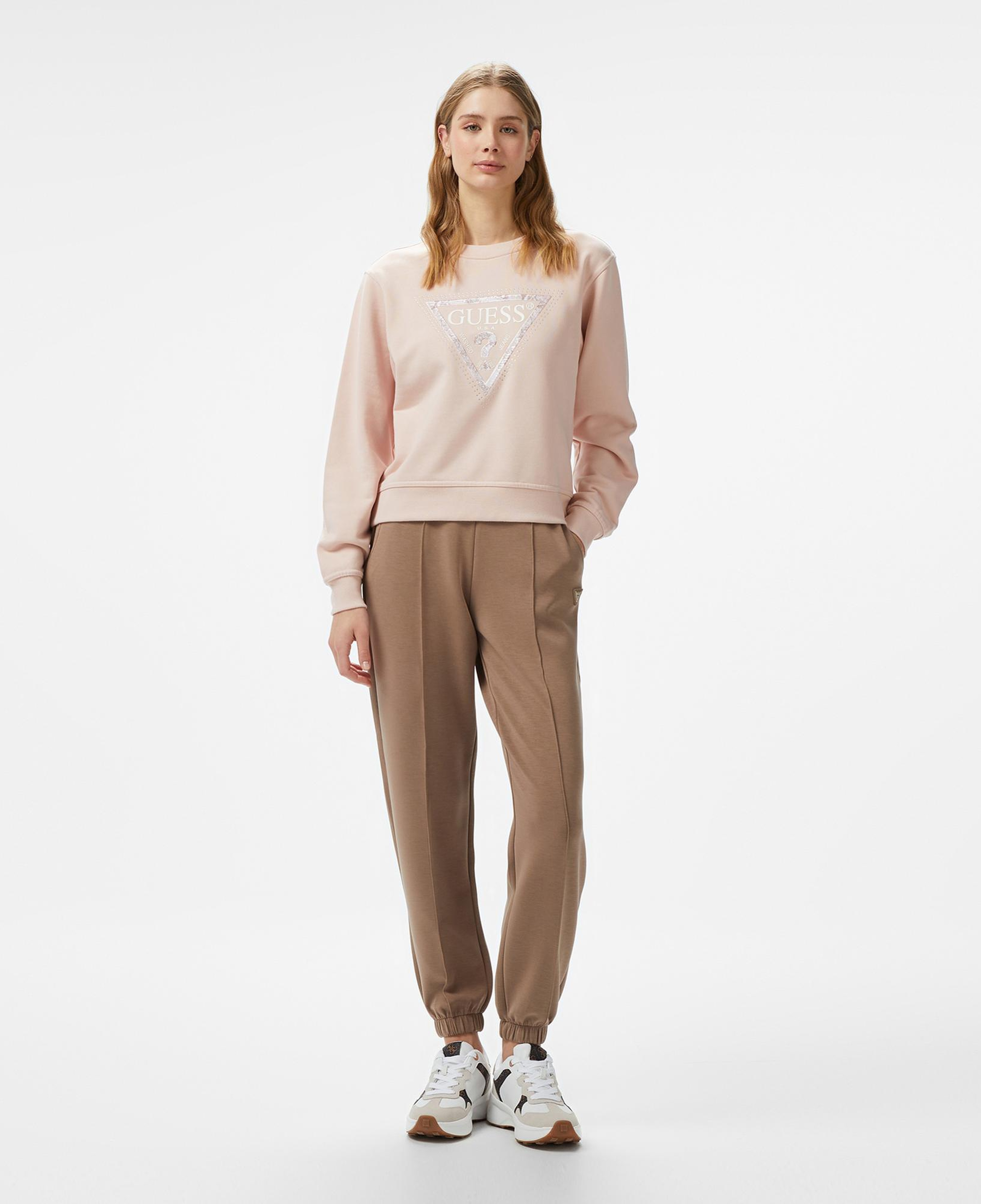 Guess Python Candy Kadın Pembe Sweatshirt