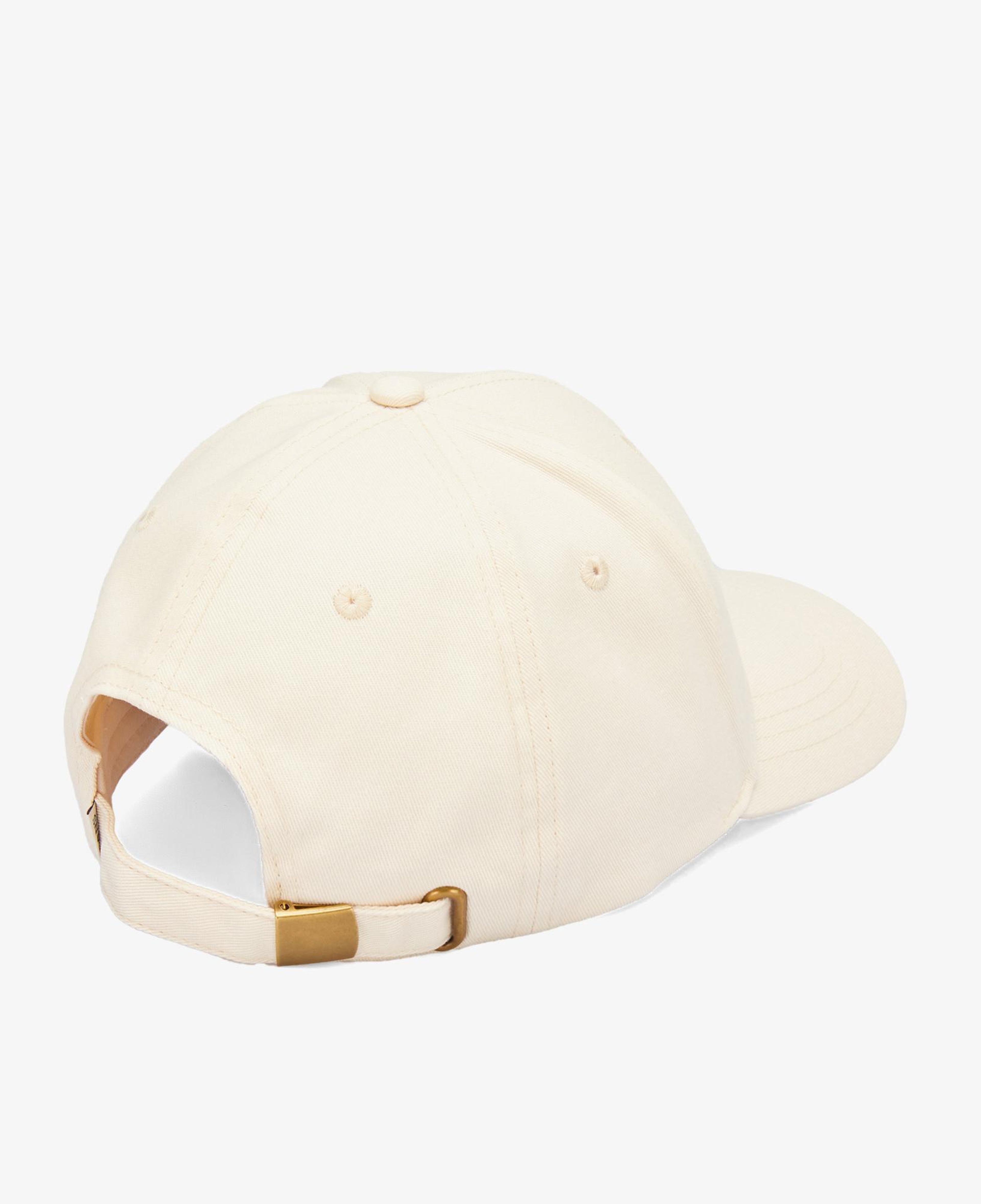 Guess 3D Embro Baseball Canvas Twill Unisex Krem Rengi Şapka