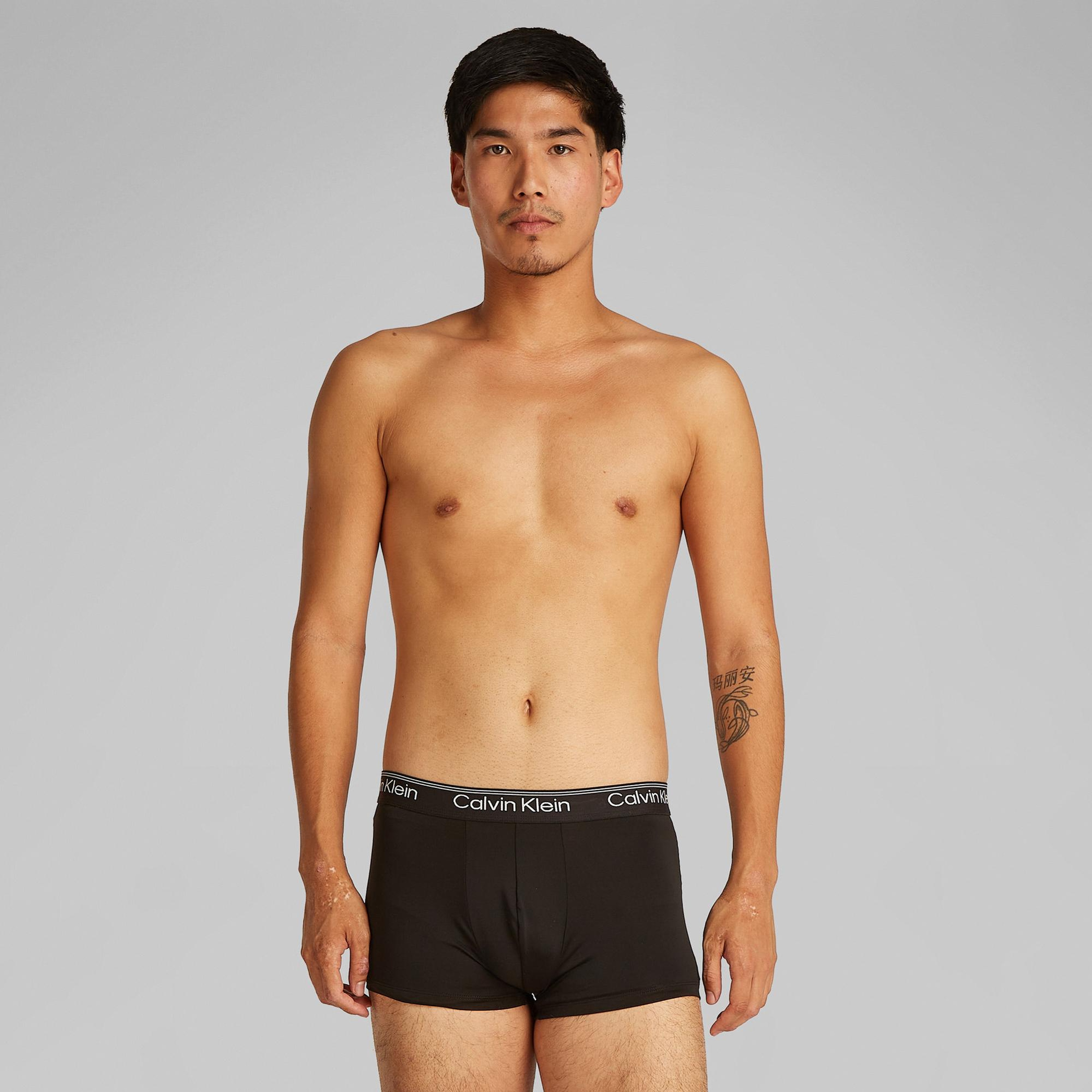 Calvin Klein Low Rise Trunk 3'lü Erkek Siyah Boxer