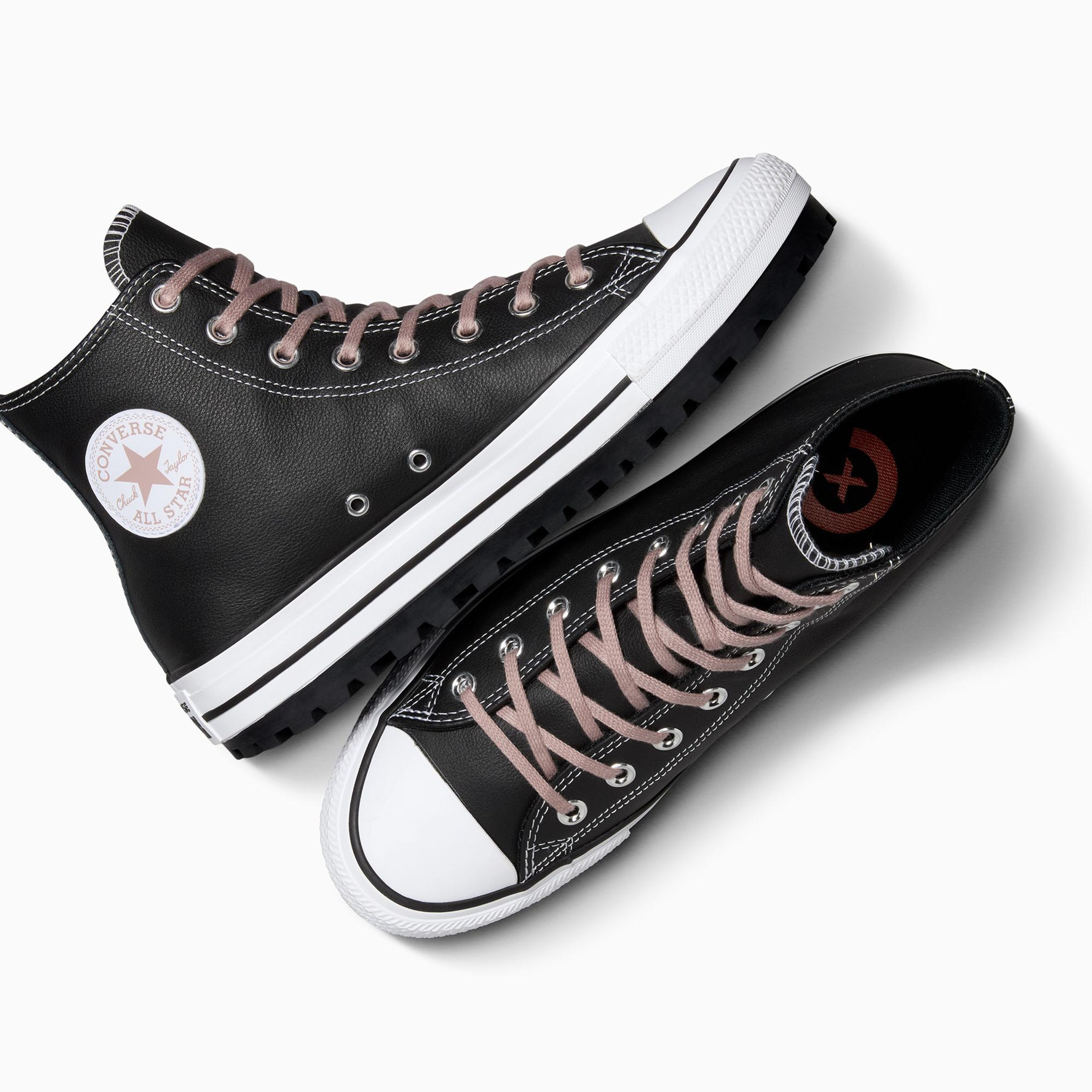 Converse Chuck Taylor All Star City Trek Unisex Siyah Deri Bot