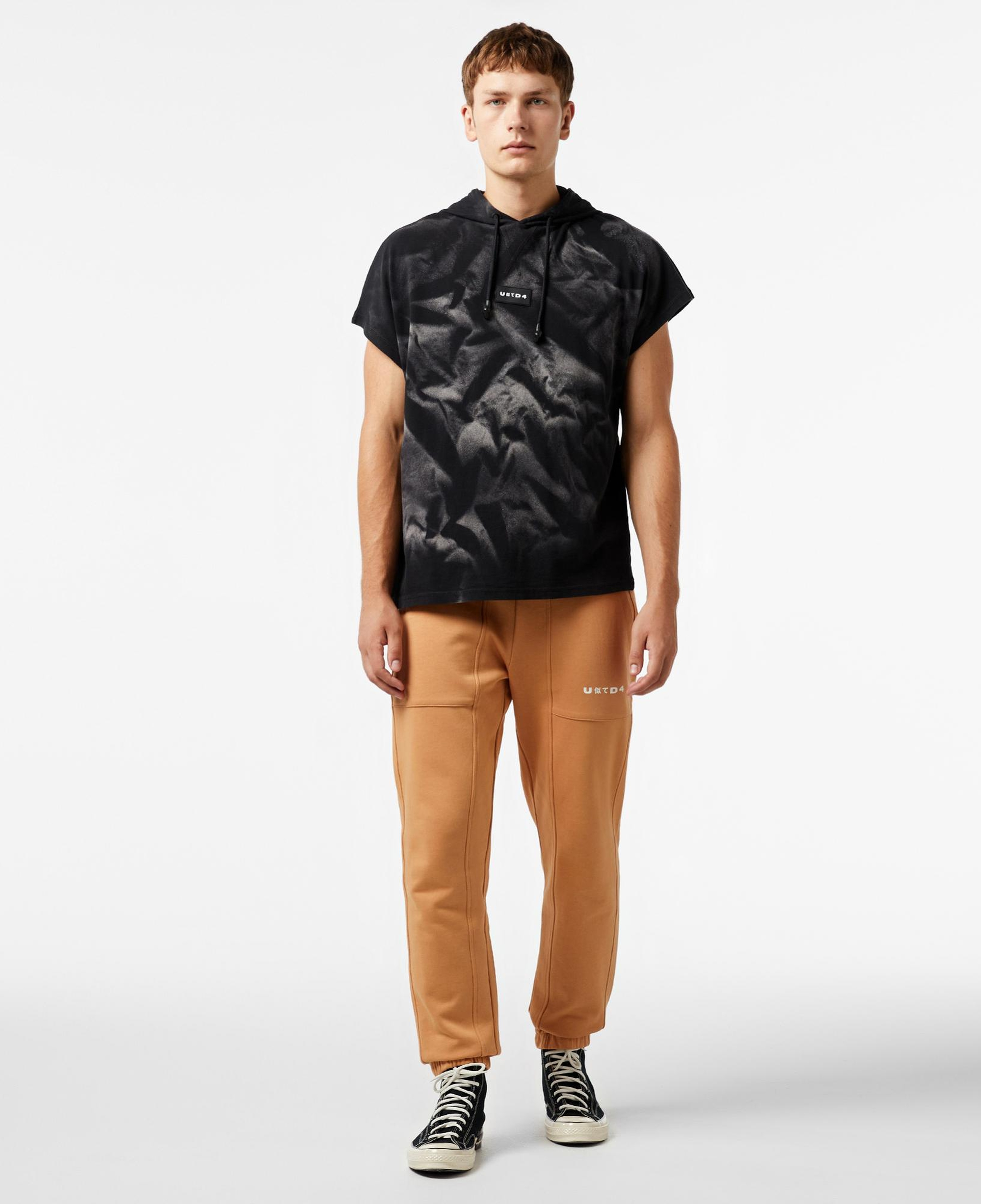 UNITED4 Erkek Kahverengi Eşofman Altı