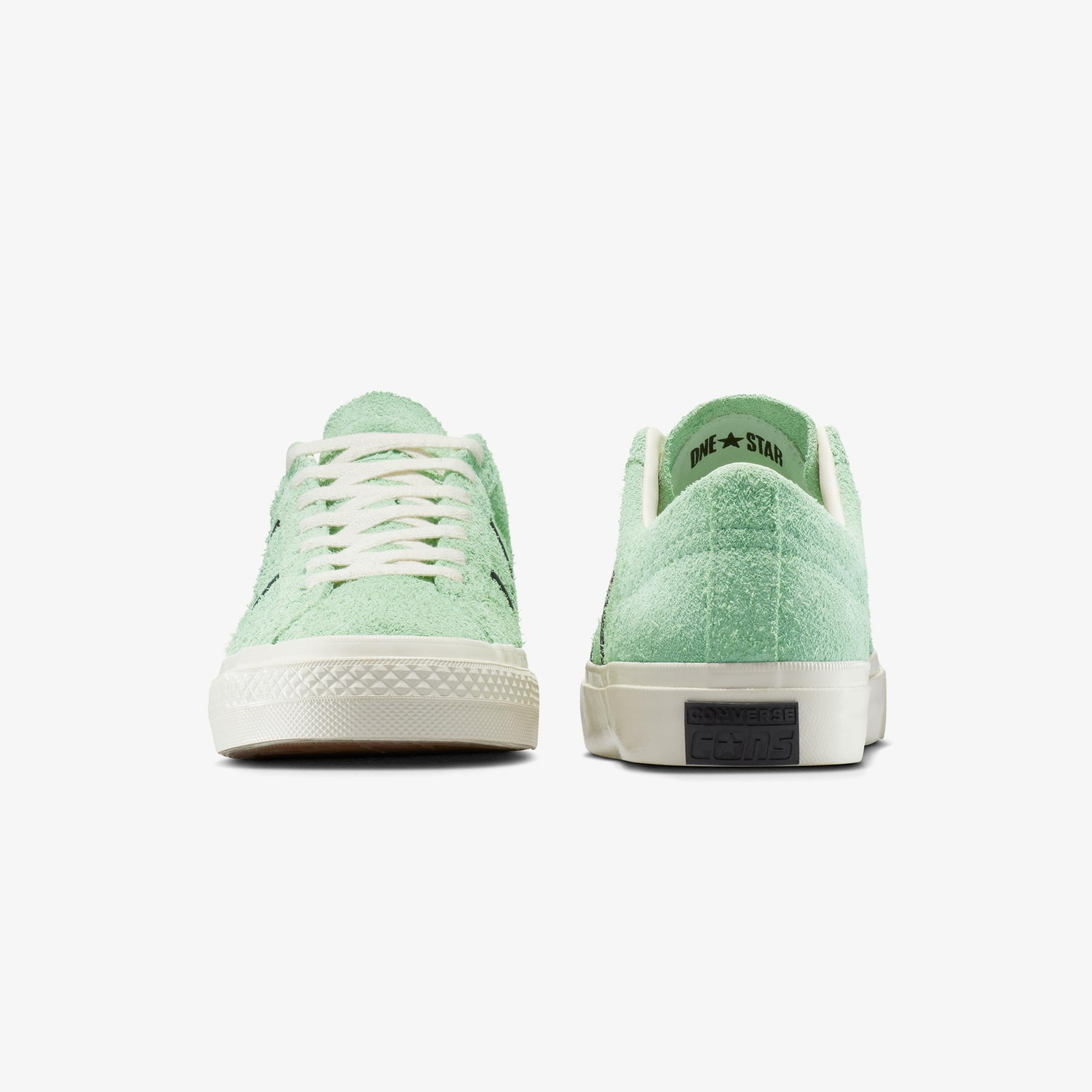 Converse One Star Academy Pro Unisex Yeşil Süet Sneaker