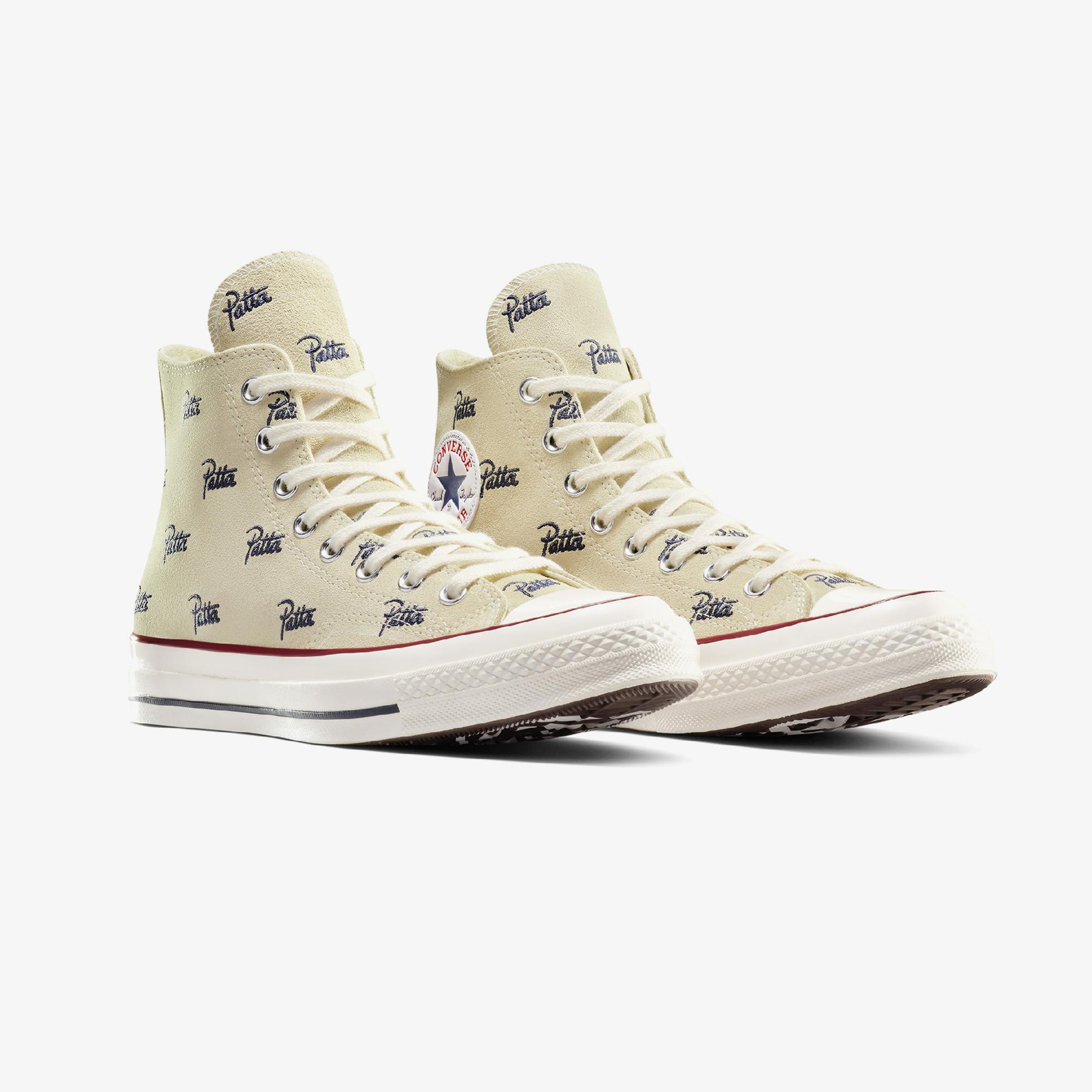 Converse X Patta Chuck 70 Unisex Krem Bilekli Sneaker