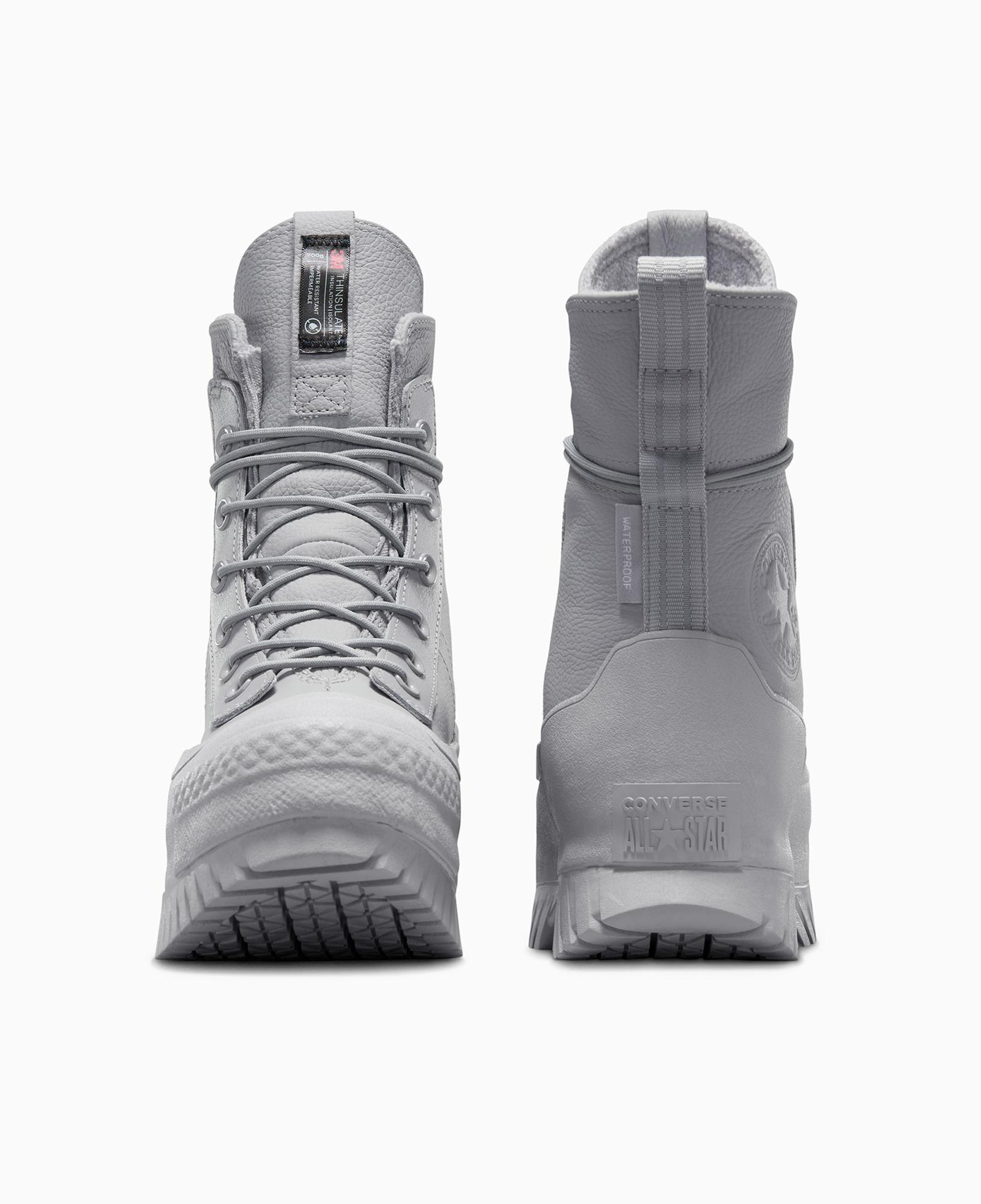 Converse Chuck Taylor All Star Lugged 2.0 CC Unisex Gri Deri Platform Bot