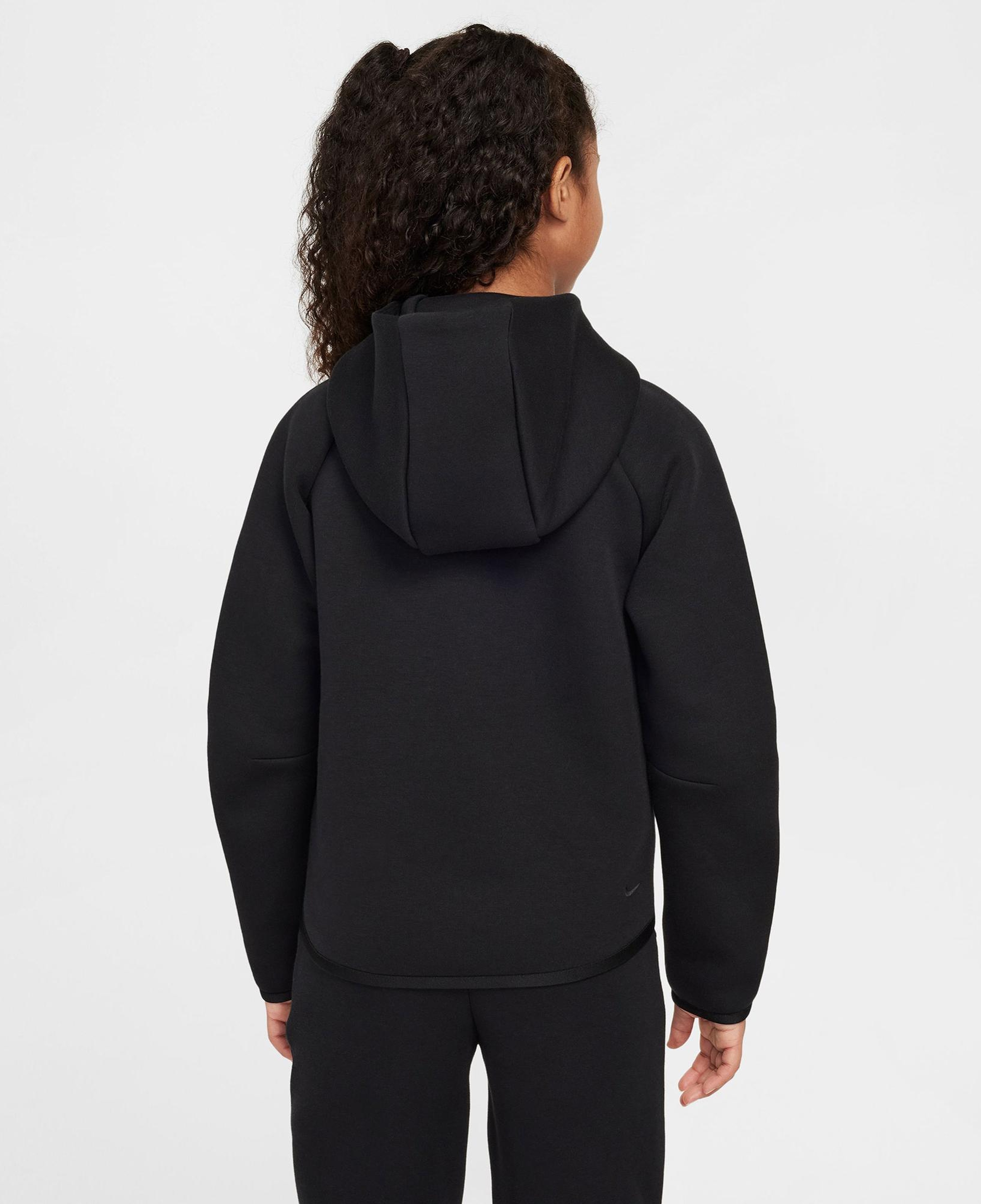Nike Sportswear Tech Fleece Çocuk Siyah Hoodie