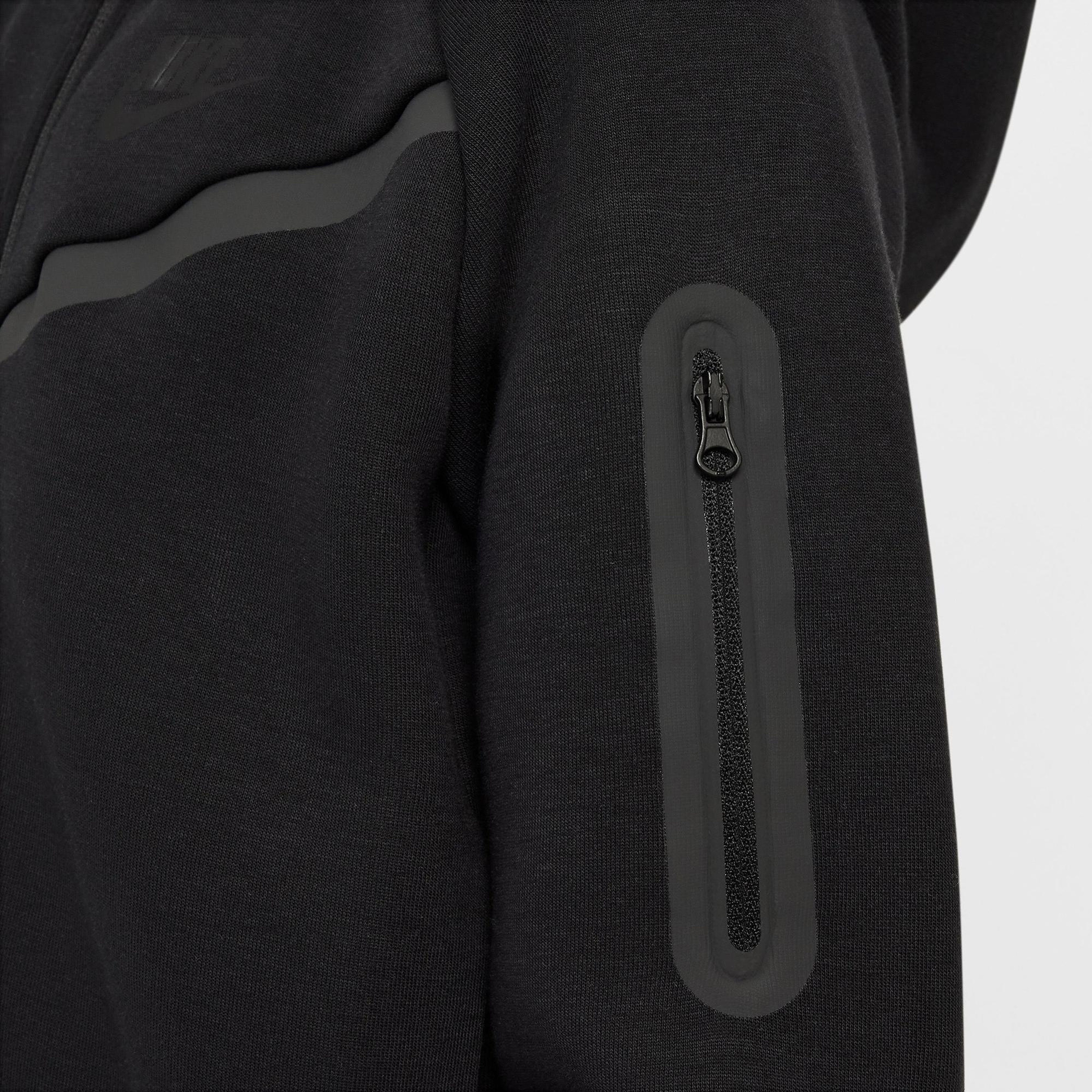 Nike Sportswear Tech Fleece Çocuk Siyah Hoodie