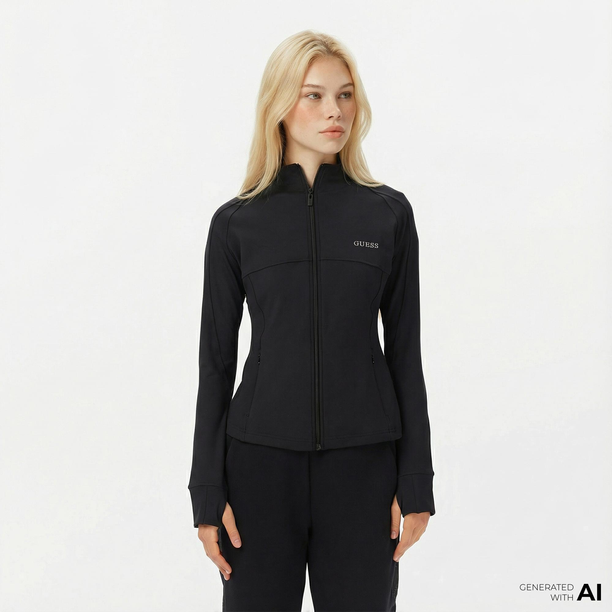 Guess Margot Kadın Siyah Ceket