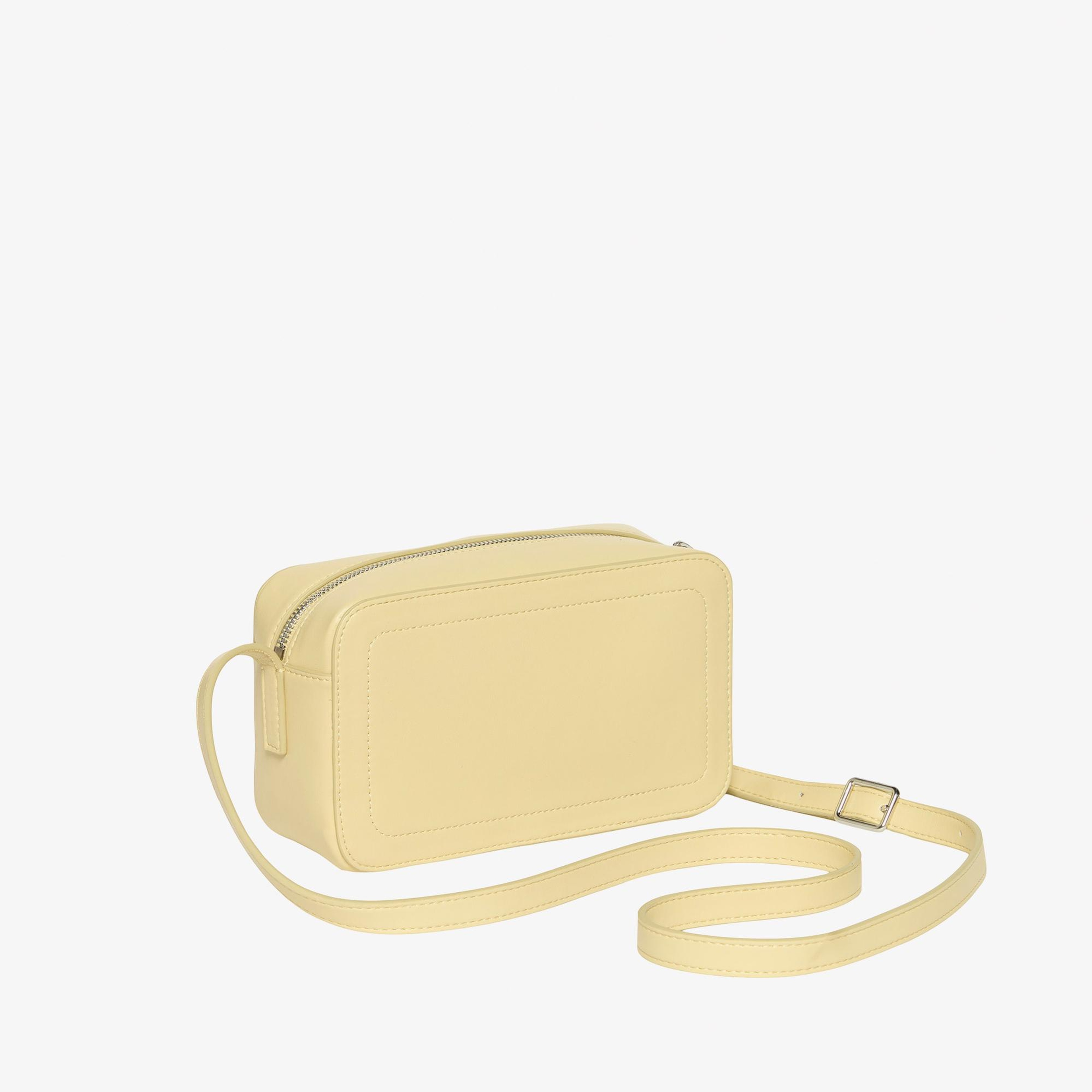 Calvin Klein Bold Camera Kadın Sarı Çapraz Çanta