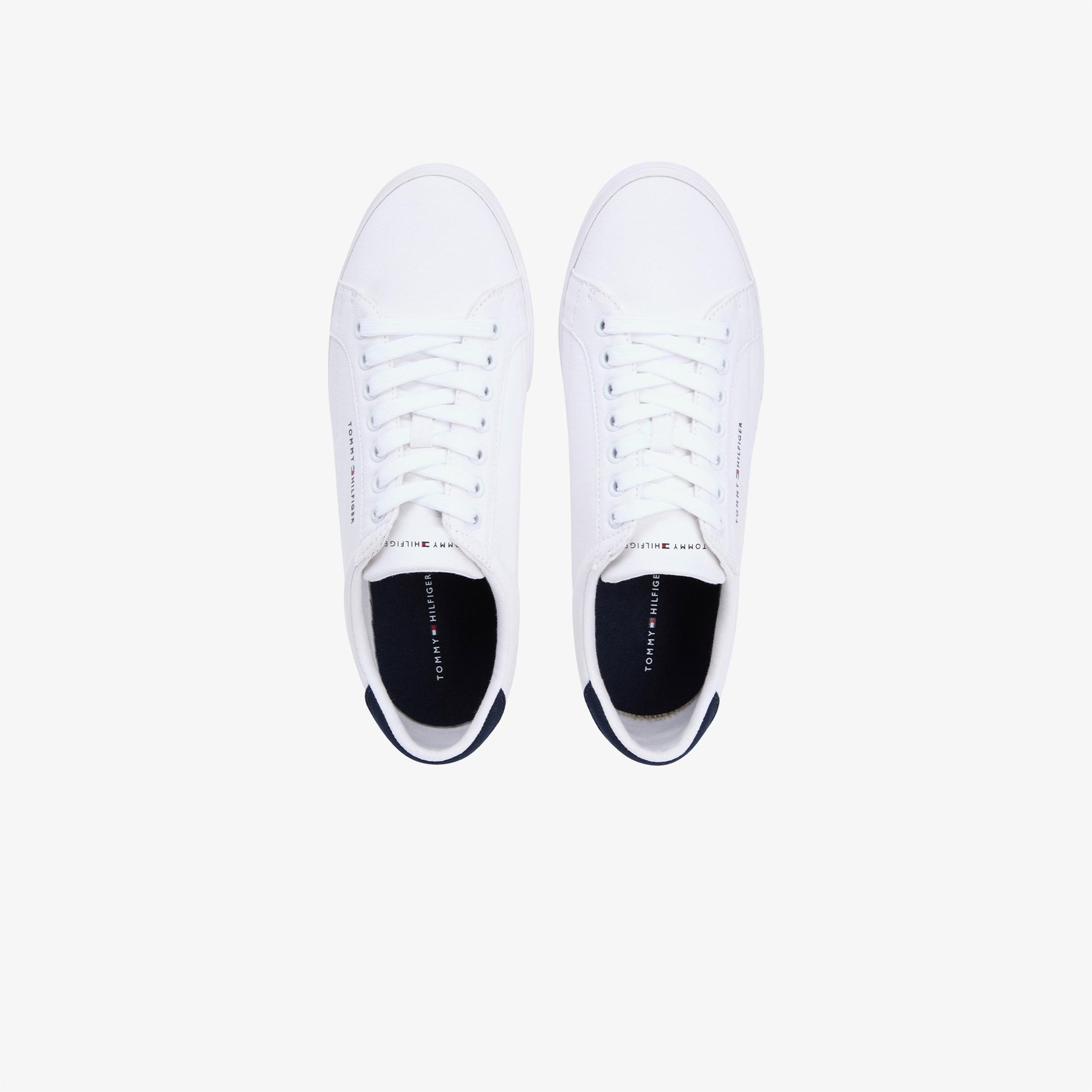 Tommy Hilfiger Vulc Core Erkek Beyaz Sneaker
