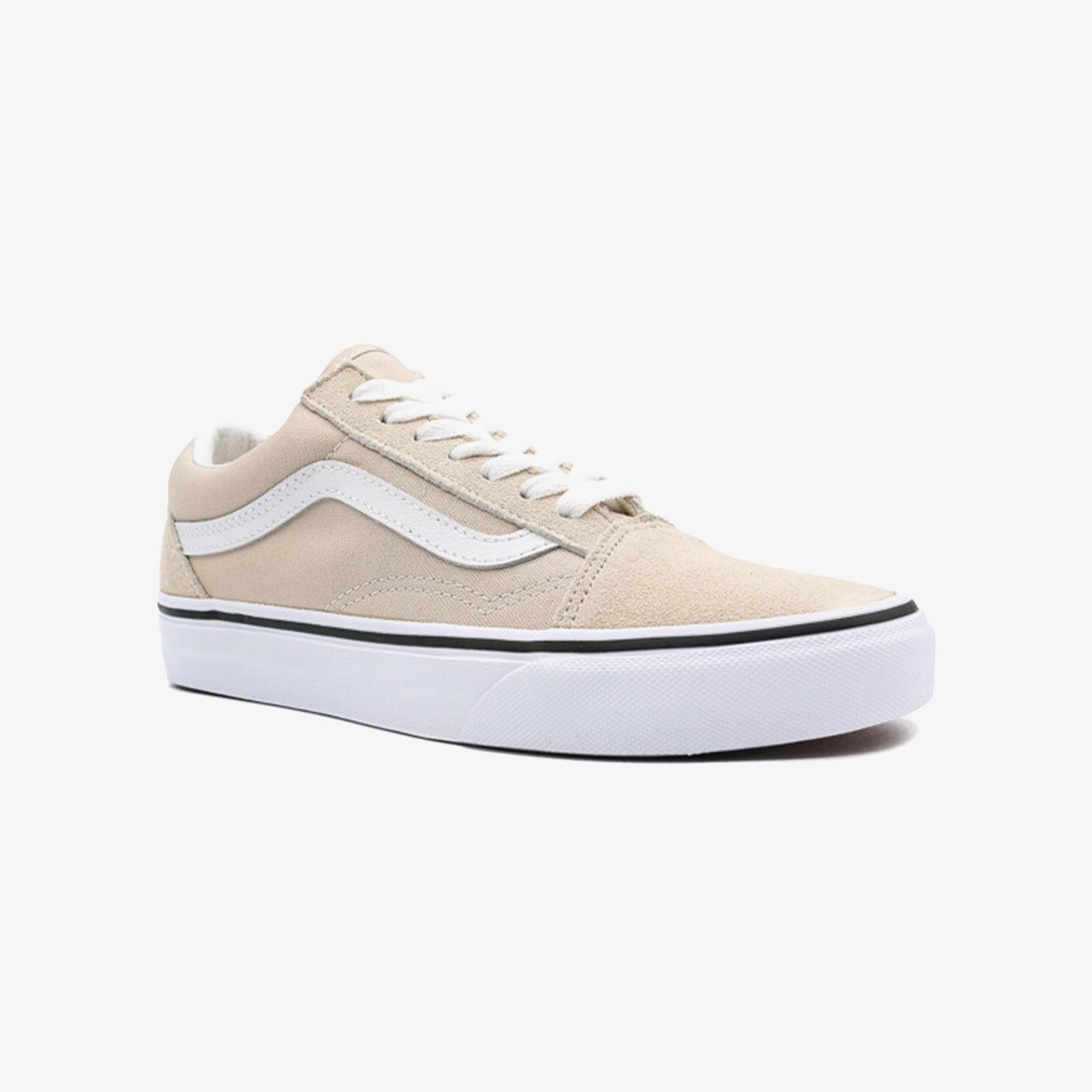 Vans Krem Vans Old Skool Unisex Sneaker