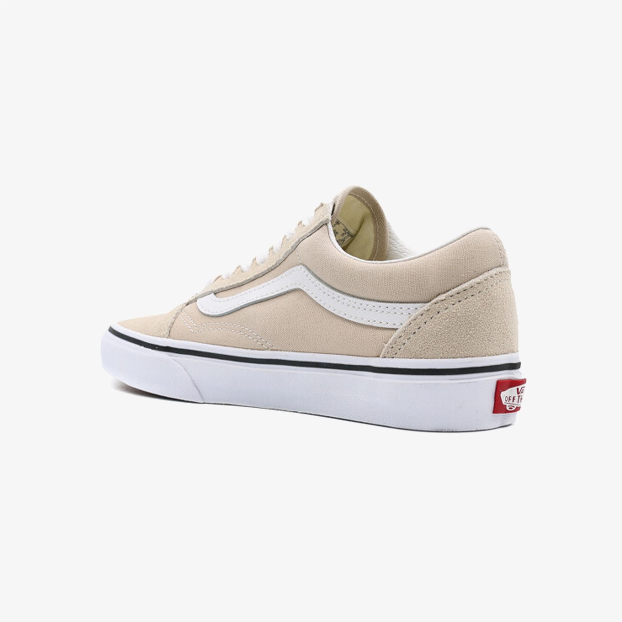 Vans Krem Vans Old Skool Unisex Sneaker