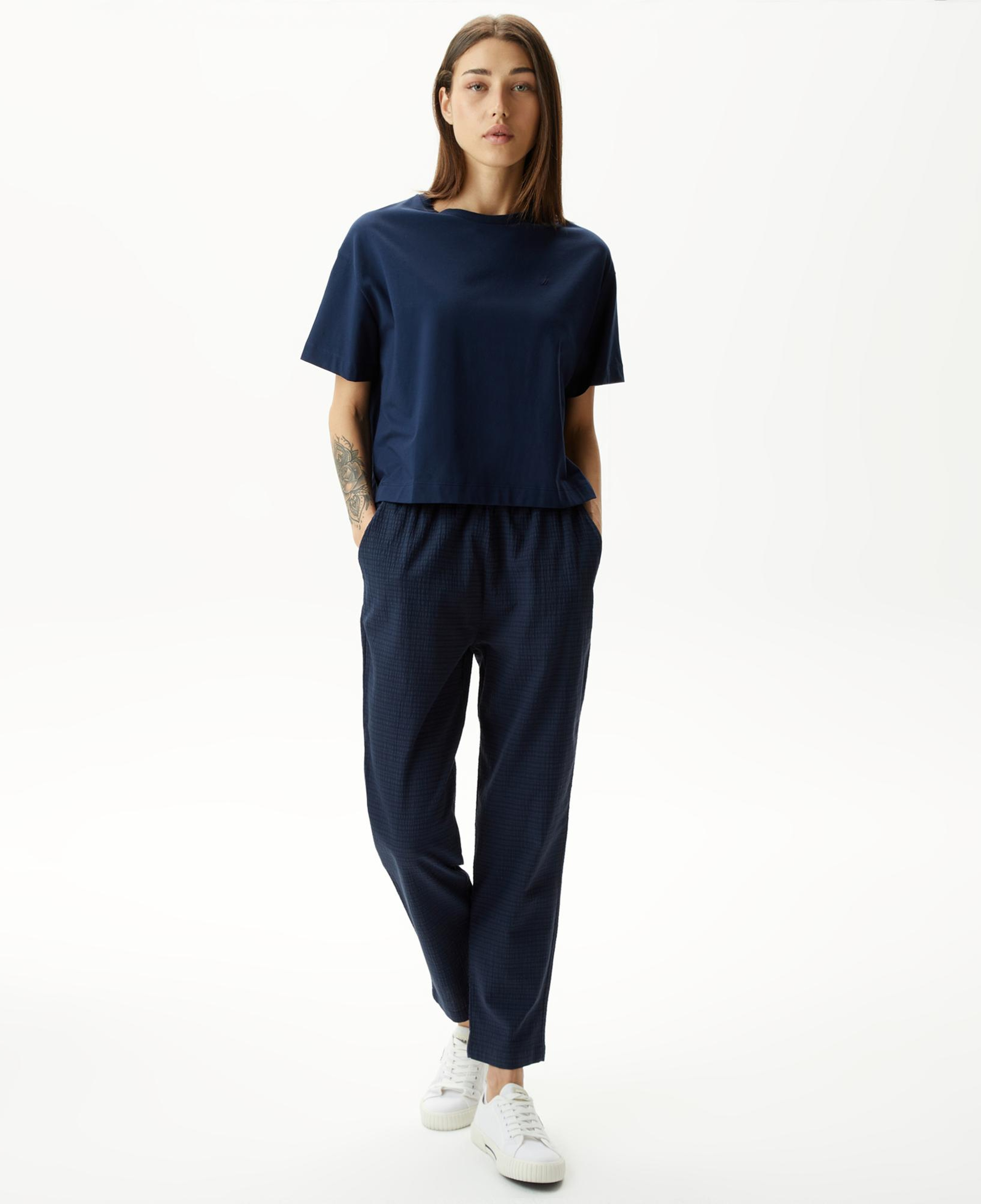 Nautica Kadın Lacivert Relaxed Fit Pantolon