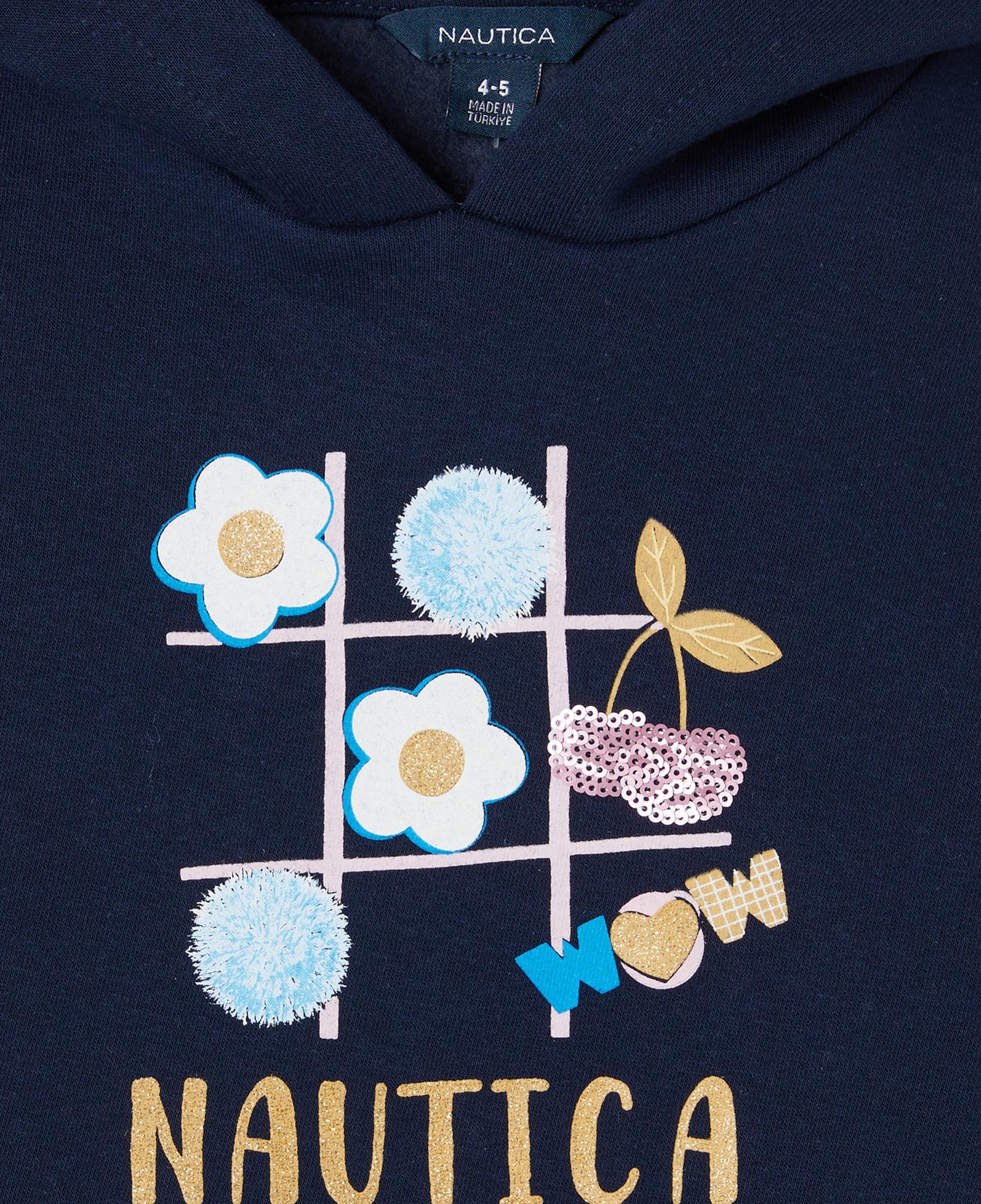 Nautica Kız Çocuk Lacivert Sweatshirt