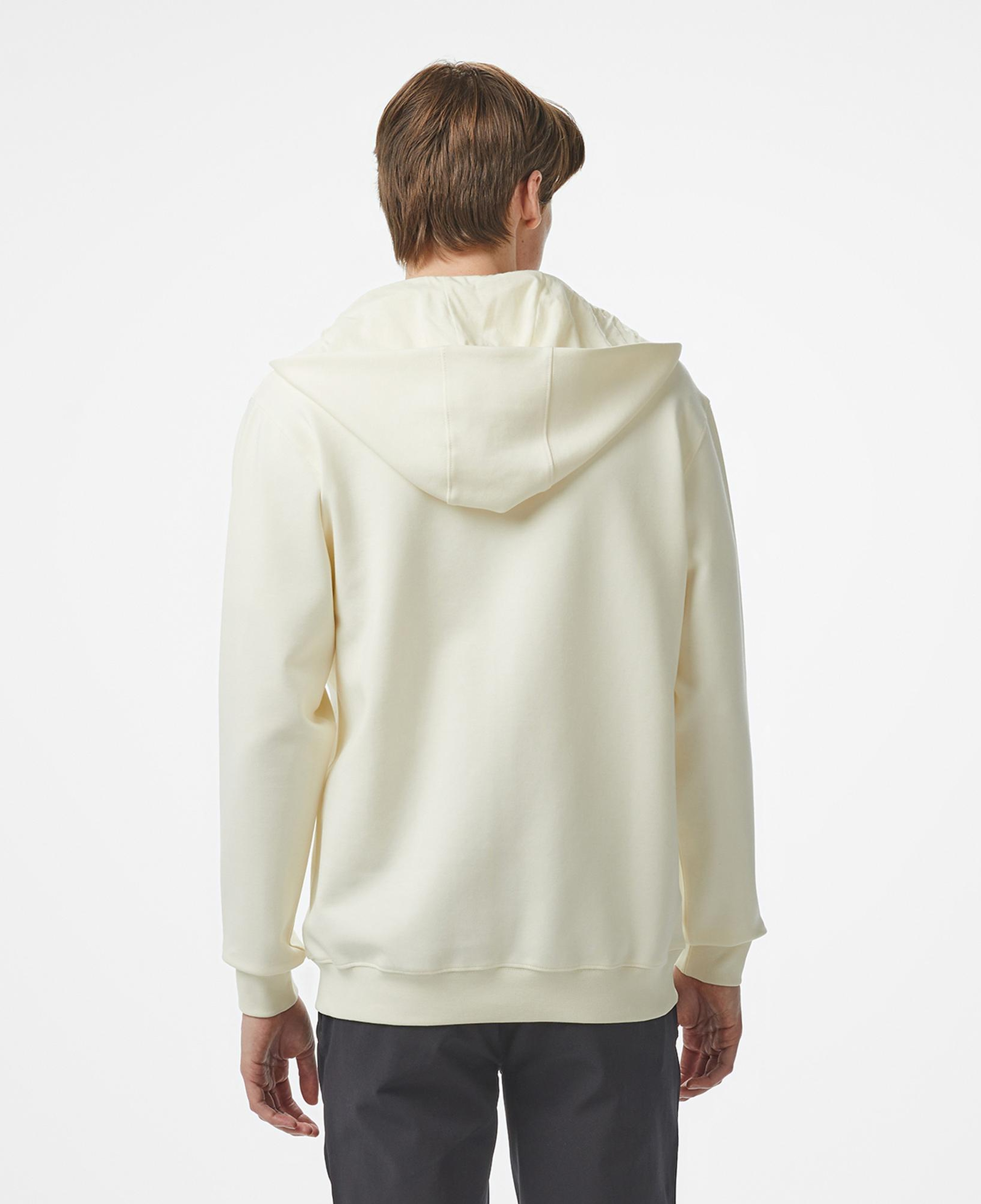 Nautica Erkek Krem Rengi Regular Fit Kapüşonlu Sweatshirt