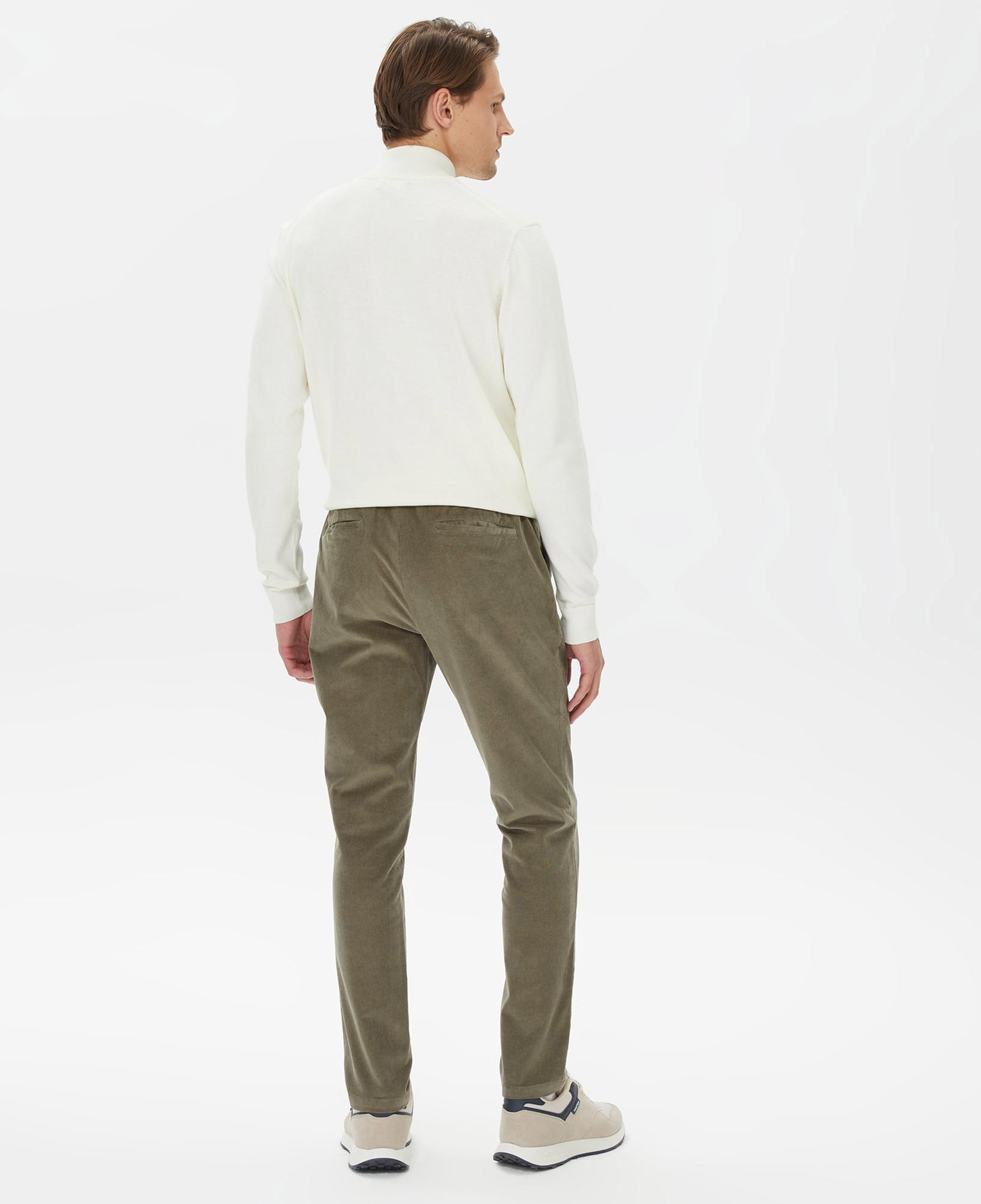 Nautica Erkek Yeşil Kadife Pantolon