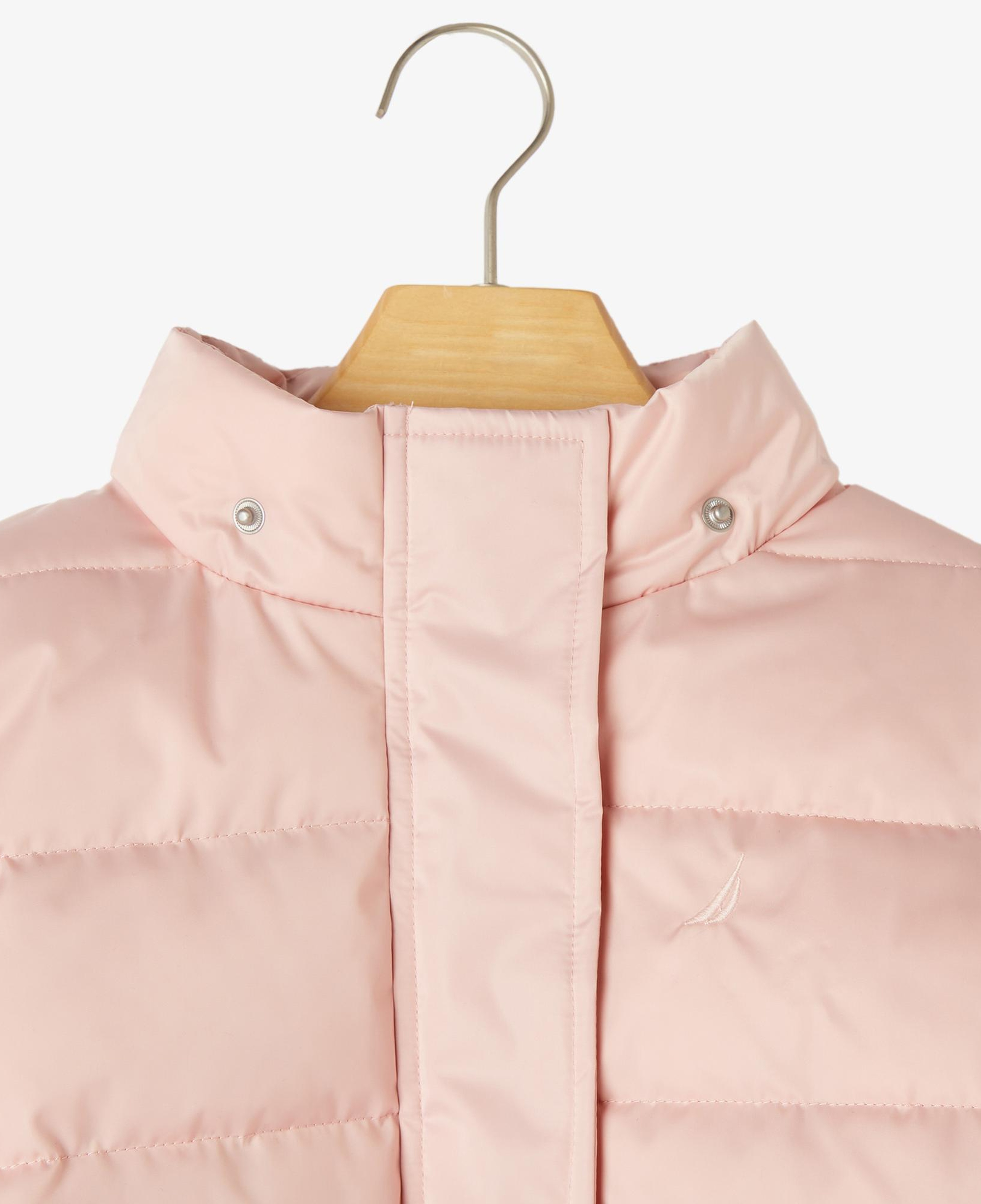 Nautica Kız Çocuk Pembe Kapüşonlu Mont