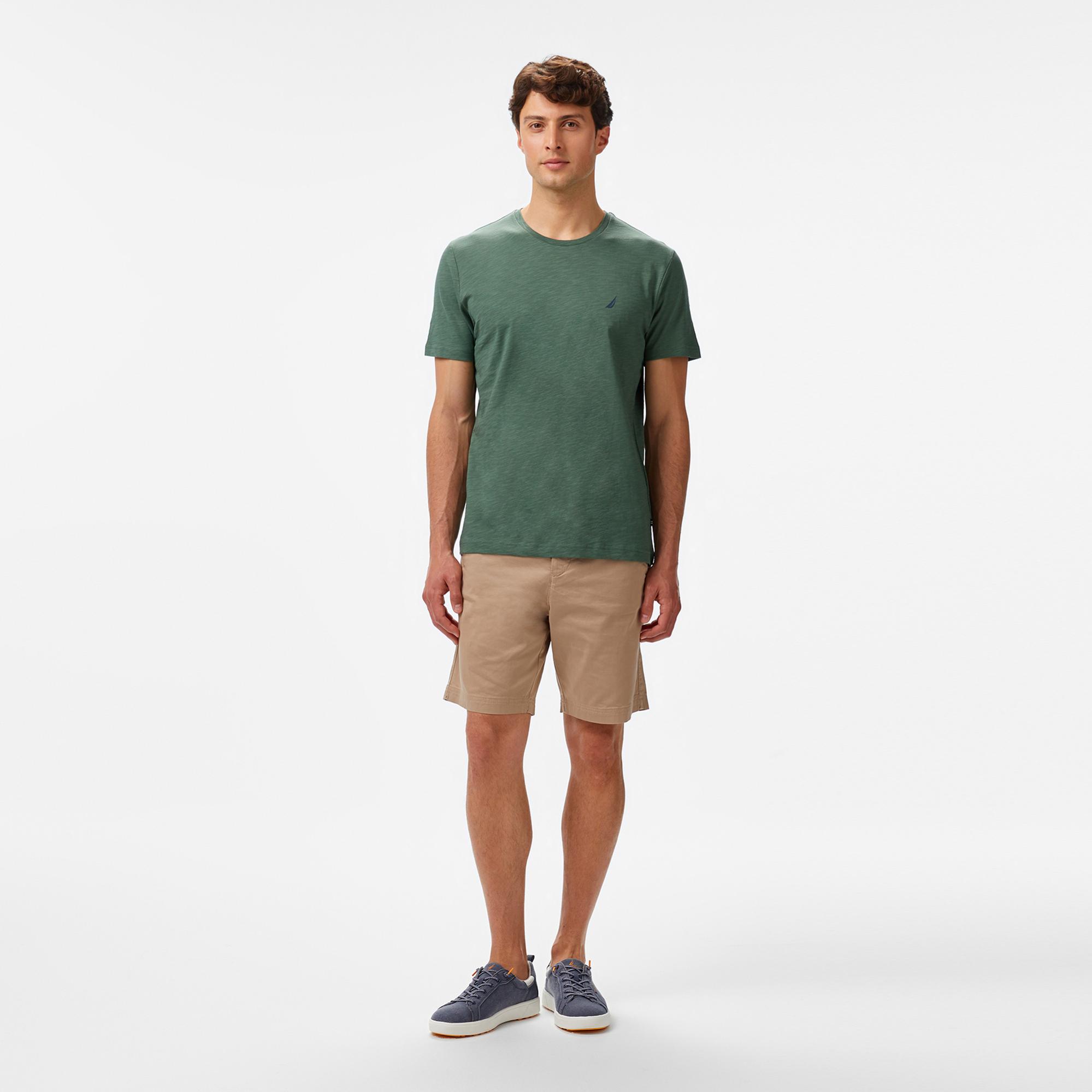 Nautica Erkek Yeşil Regular Fit T-Shirt