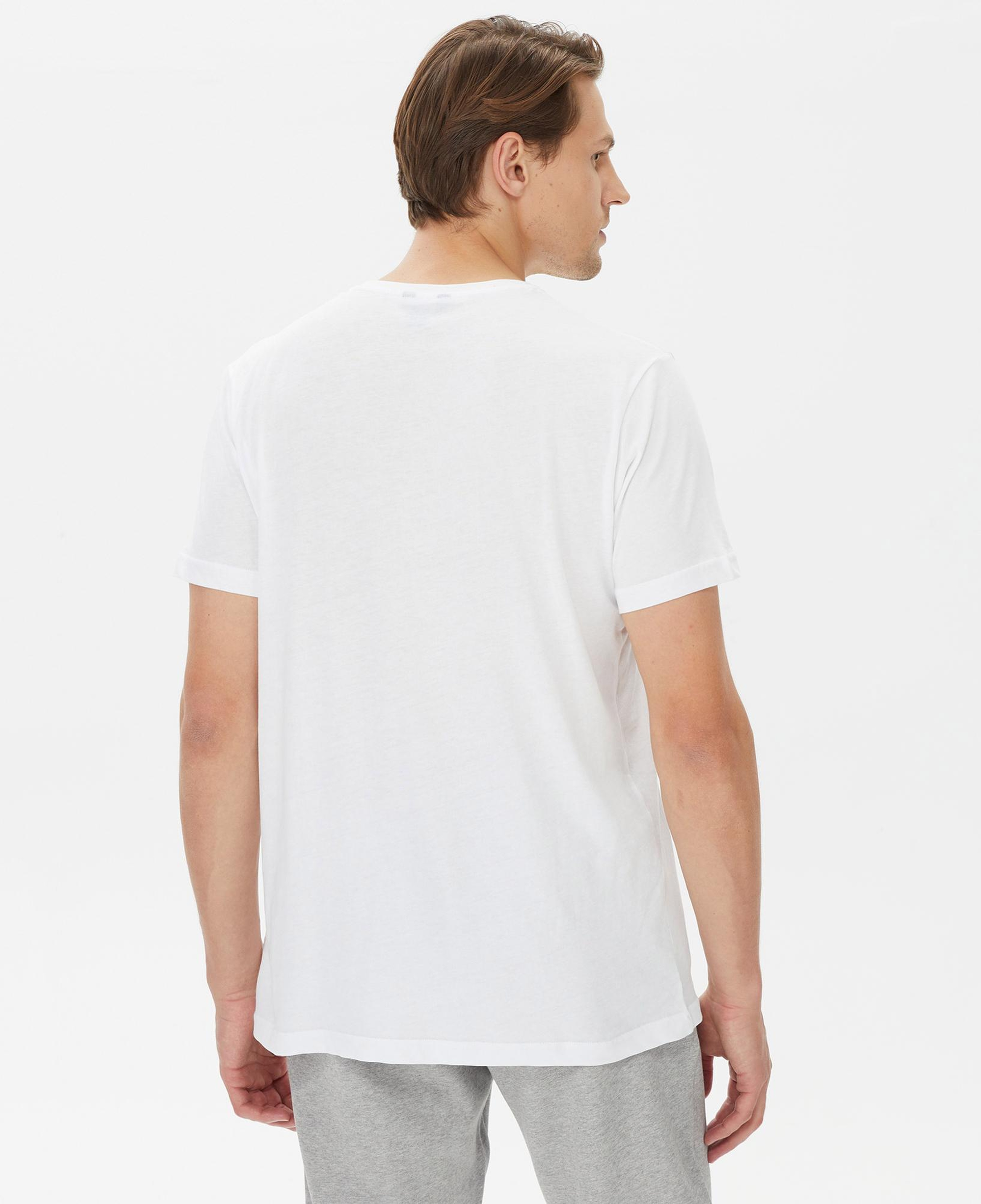 Nautica Erkek Beyaz Standart Fit T-Shirt