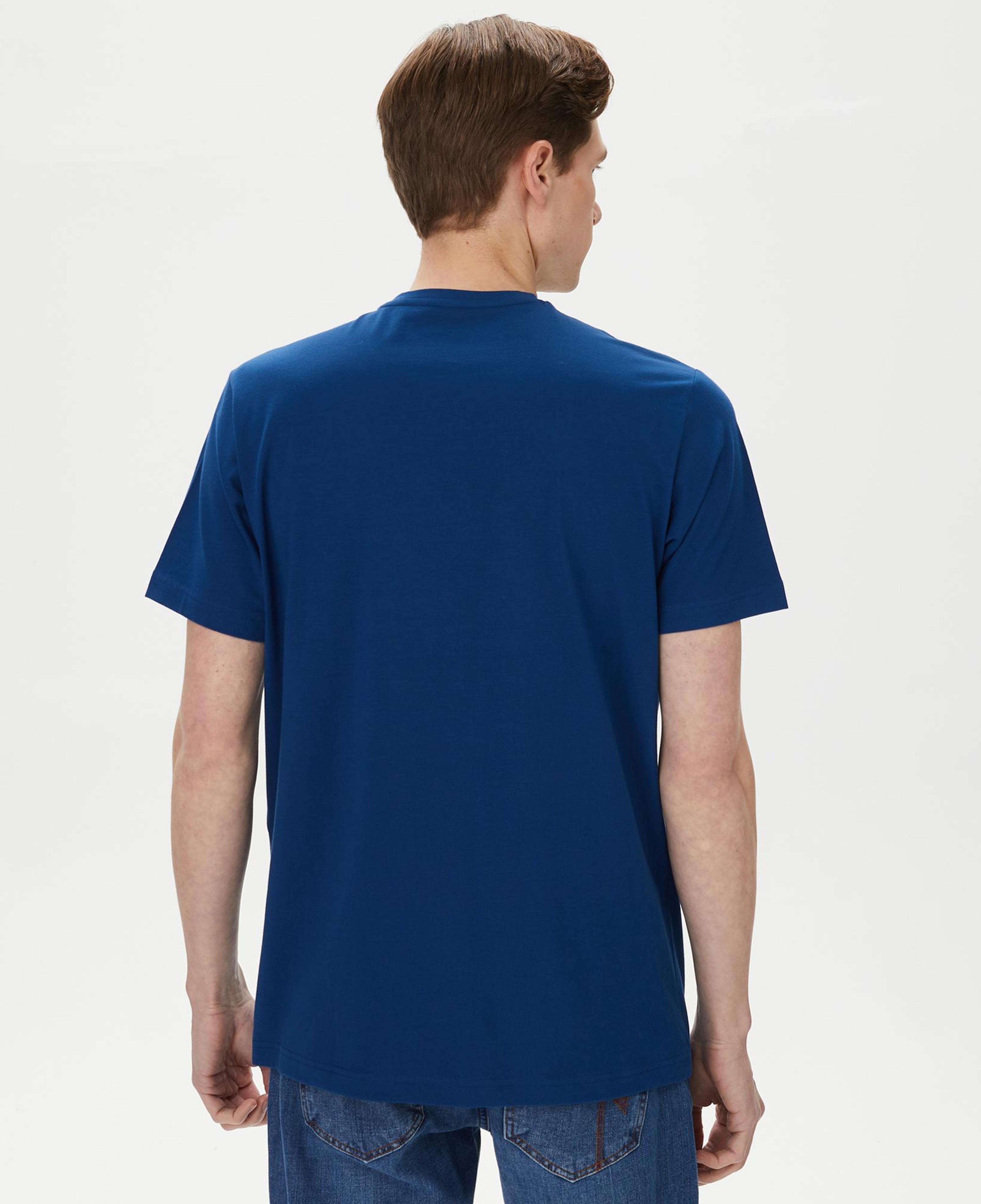 Nautica Erkek Mavi Standart Fit T-Shirt